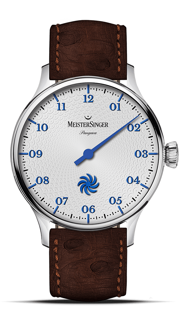 meistersinger-pangaea-armbanduhr-silber image 1
