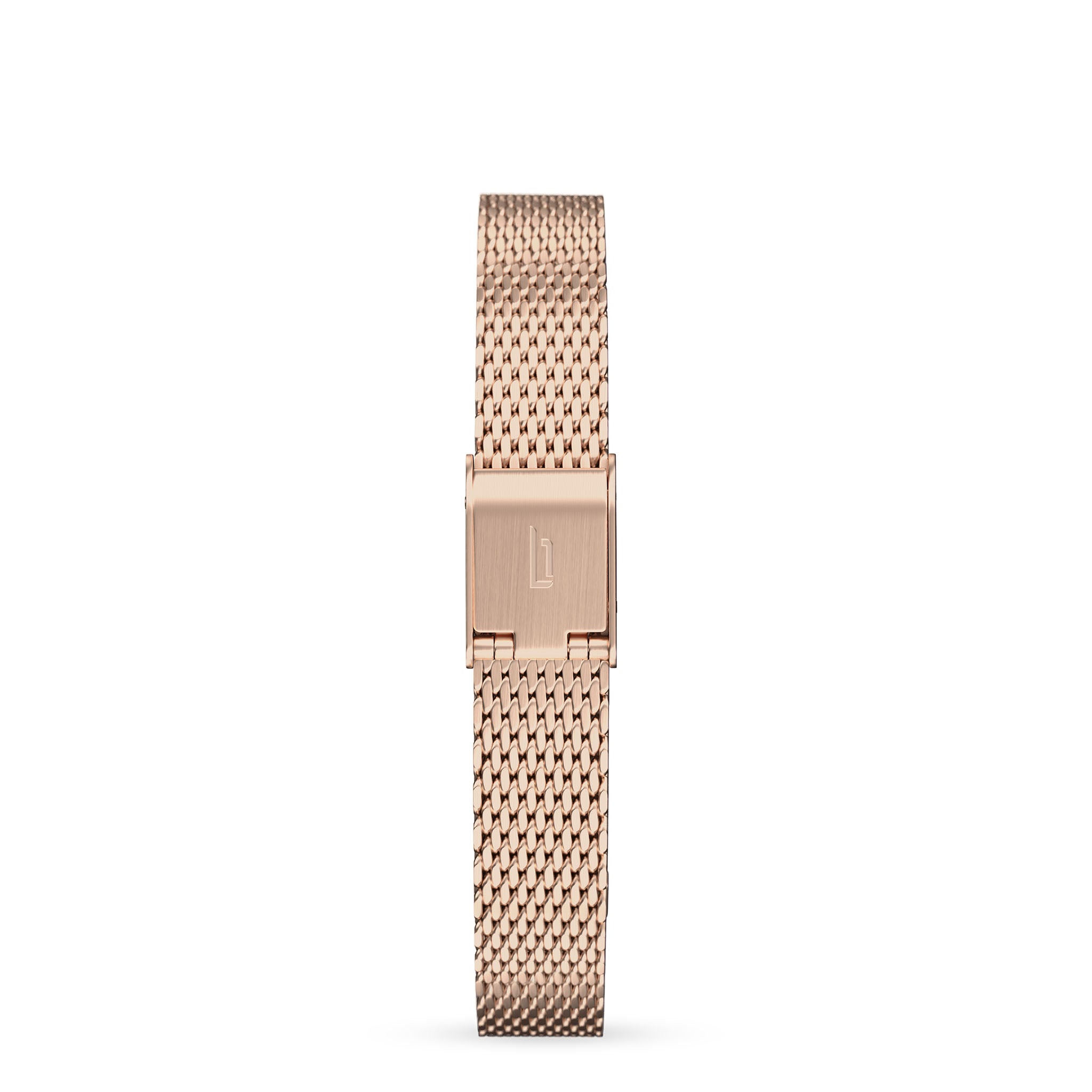 lilienthal-berlin-mesh-armband-rosegold-brushed-uhrenarmband image 1