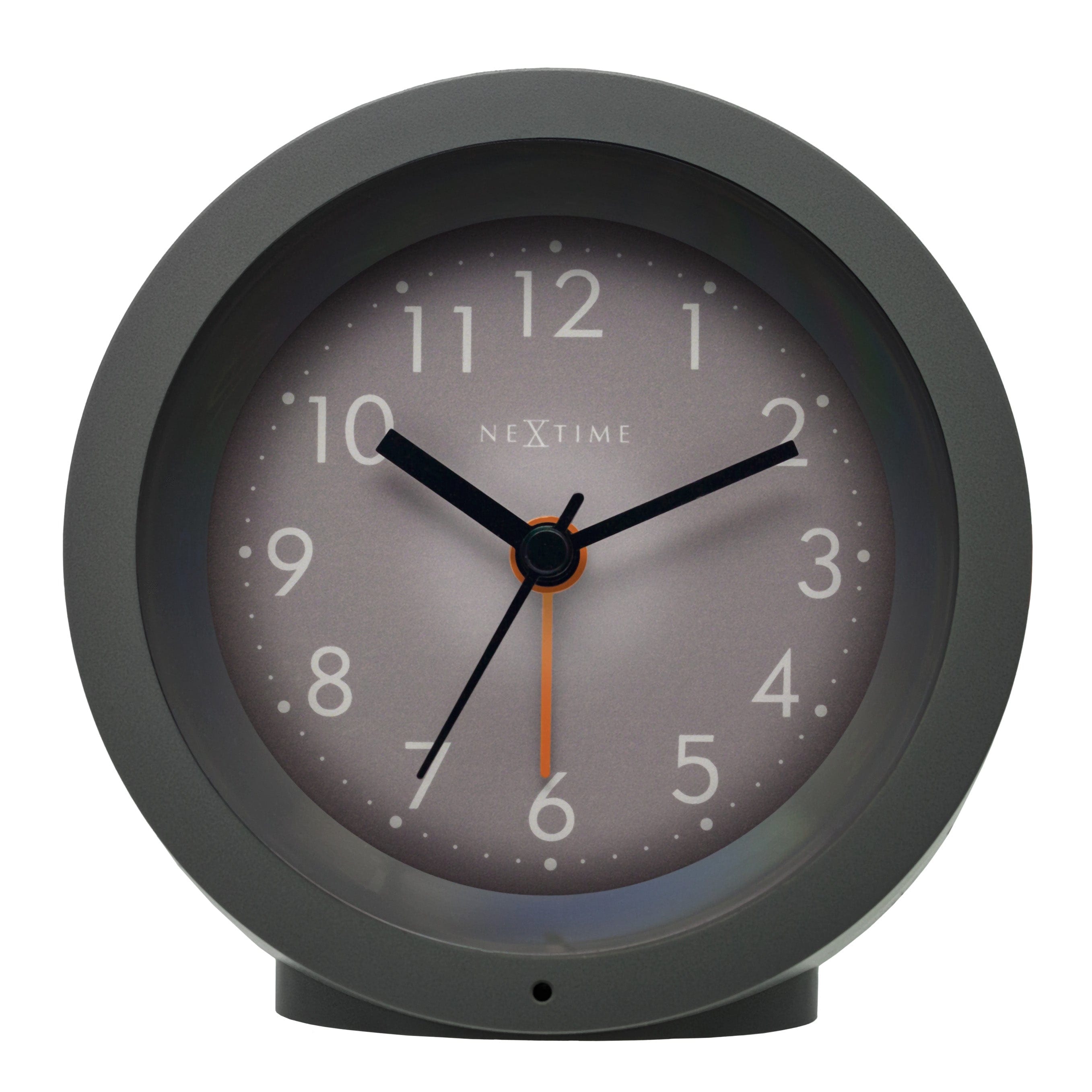 nextime-circle-wecker-tischuhr-10-5-cm-mit-licht-zifferblatt-leise image 7