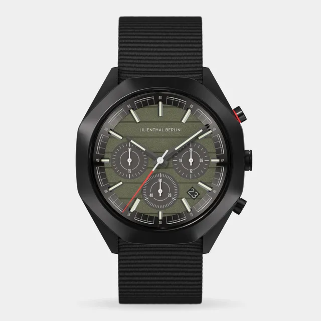 lilienthal-berlin-octachrono-chronograph-40-mm-black-olive image 1