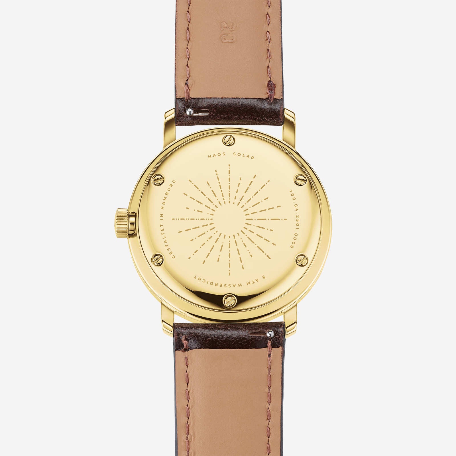 sternglas-naos-solar-herrenuhr-38mm-dunkelgr-n-leder image 6