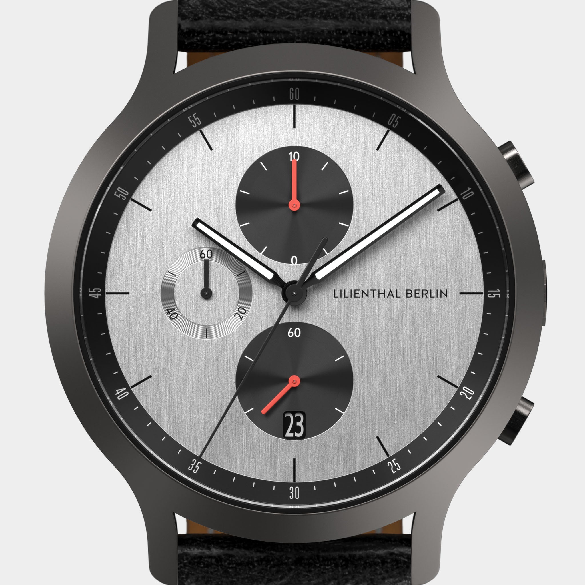 lilienthal-berlin-chronograph-armbanduhr-circuit-schwarz-rot image 4