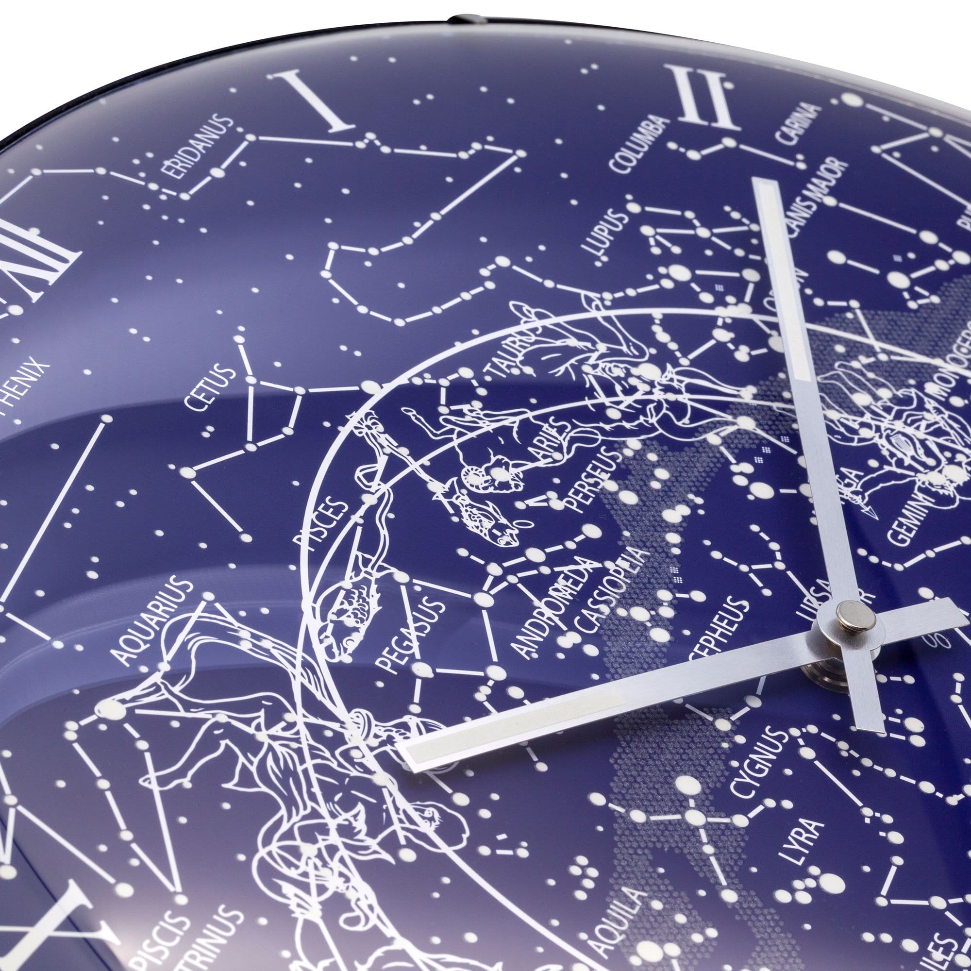 nextime-milky-way-dome-wanduhr-35-6-cm-glow-in-the-dark-mit-glas-dome image 2