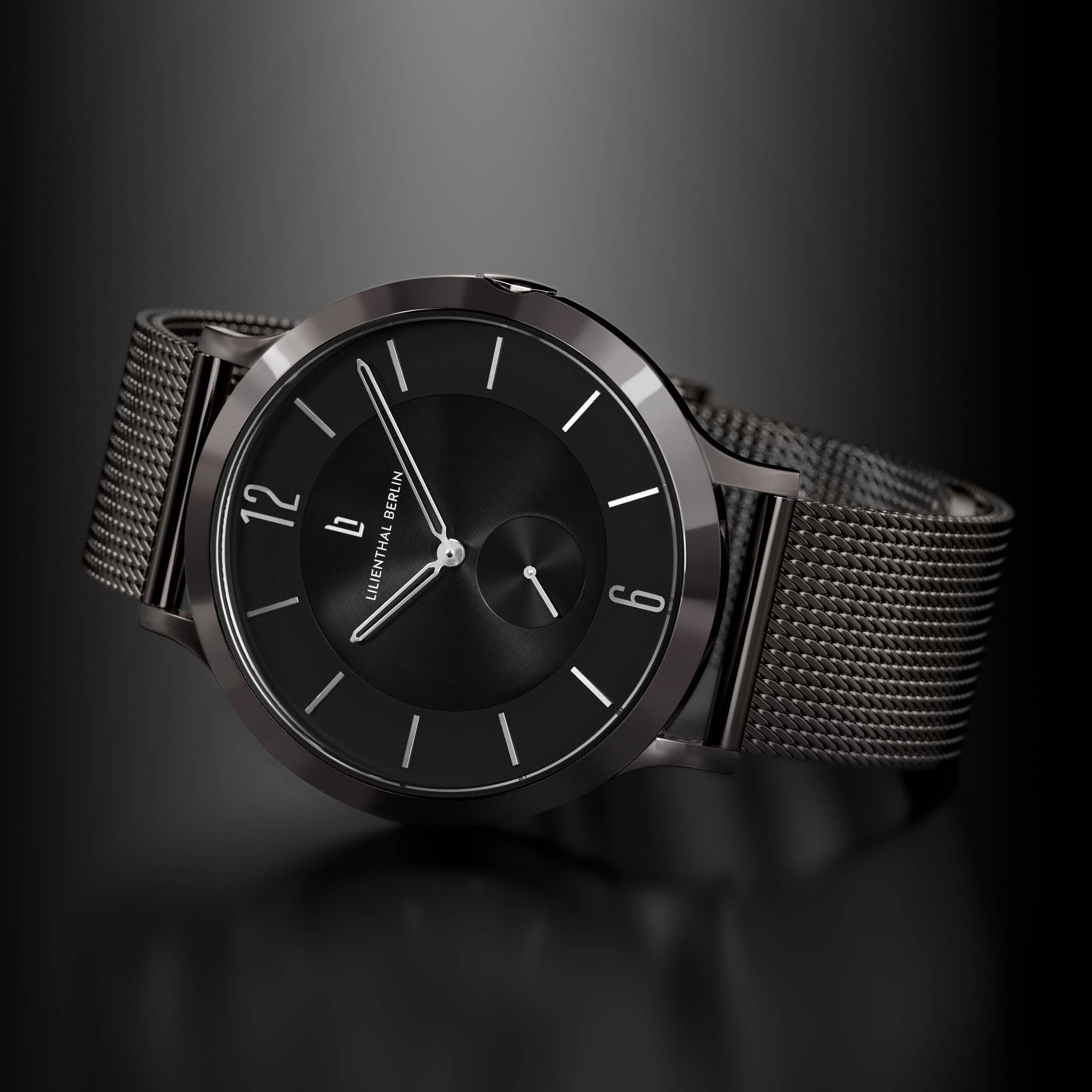 lilienthal-berlin-the-classic-uhr-dark-silver-black image 3