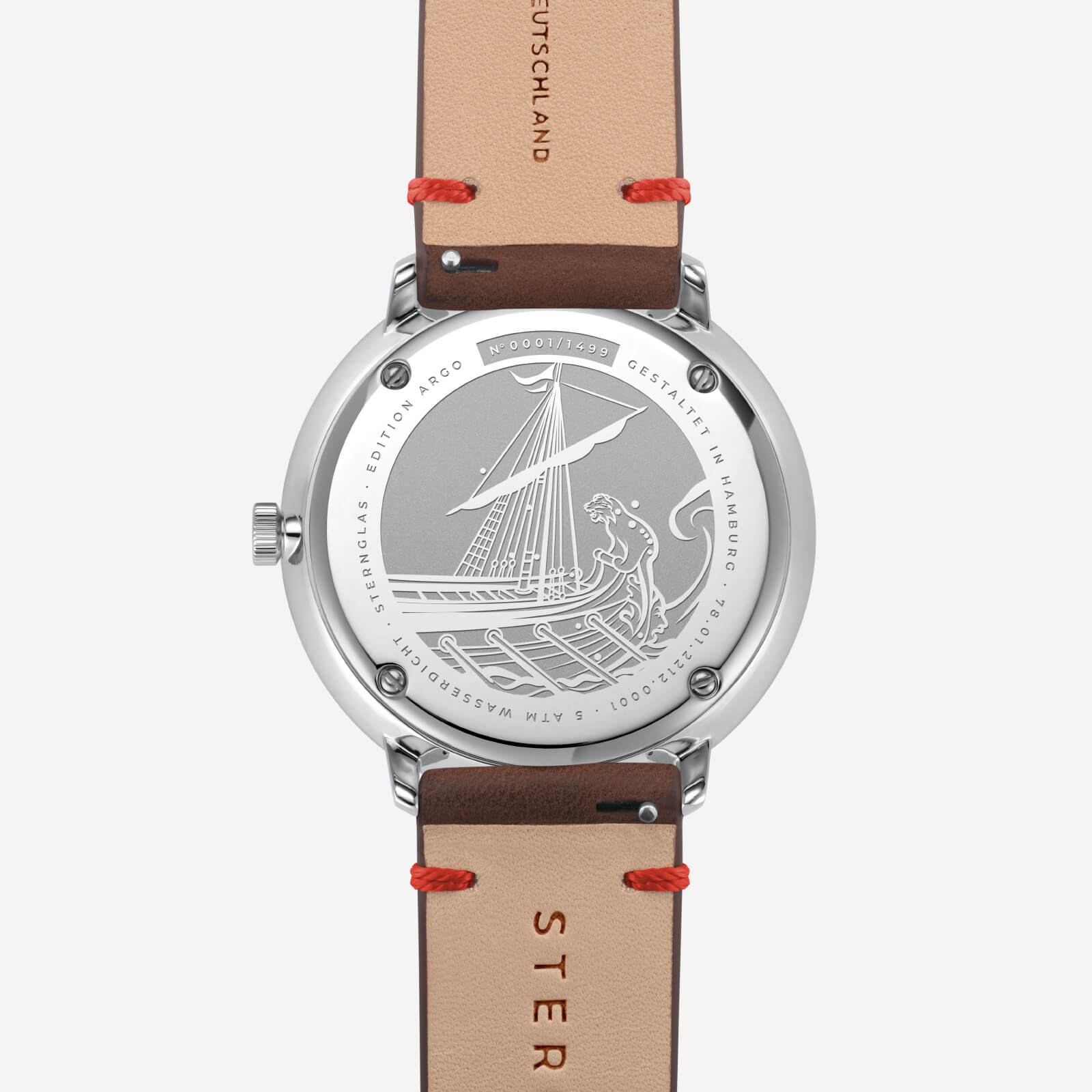 sternglas-hamburg-edition-argo-armbanduhr-42-mm-blau-leder-limitiert image 7