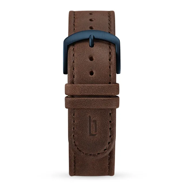 lilienthal-berlin-leather-strap-leder-wechselarmband-dunkelbraun image 1