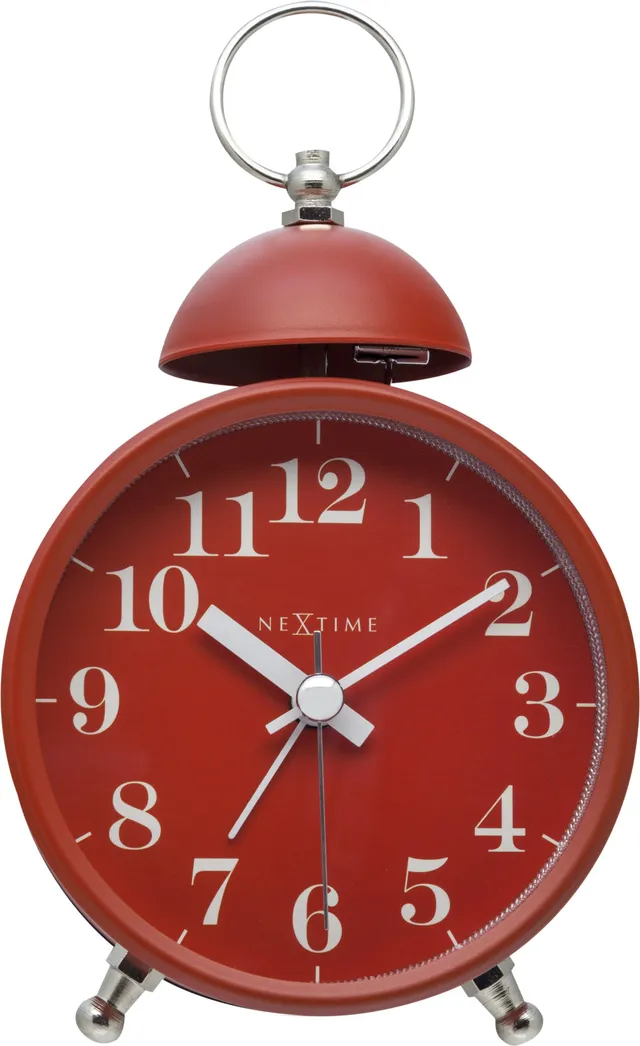 nextime-single-bell-wecker-16cm-metall-lauter-alarm image 1