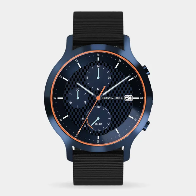 lilienthal-berlin-chronograph-solar-edition-iv-herrenuhr-carbon image 1