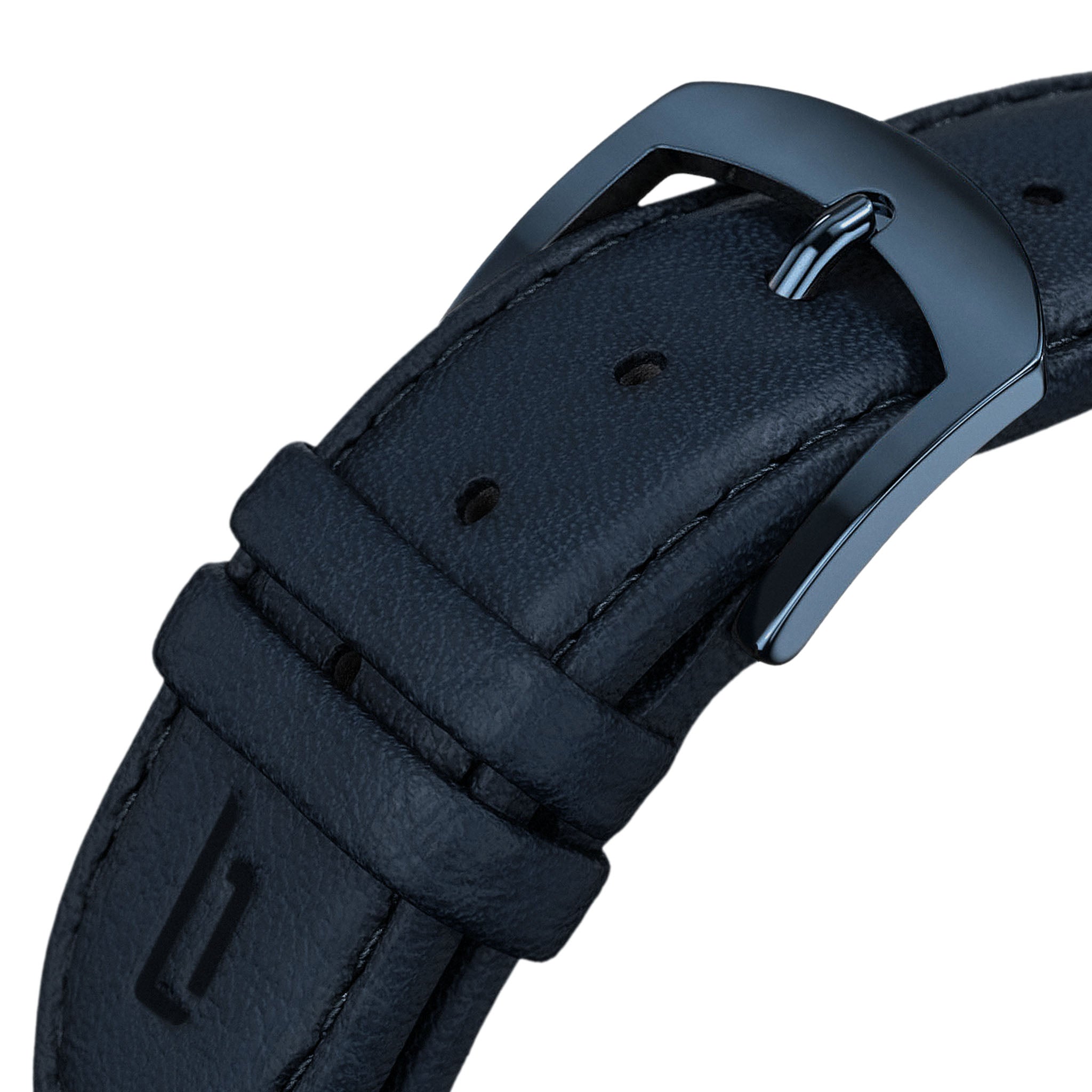 lilienthal-berlin-uhrenarmband-leder-dunkelblau image 2