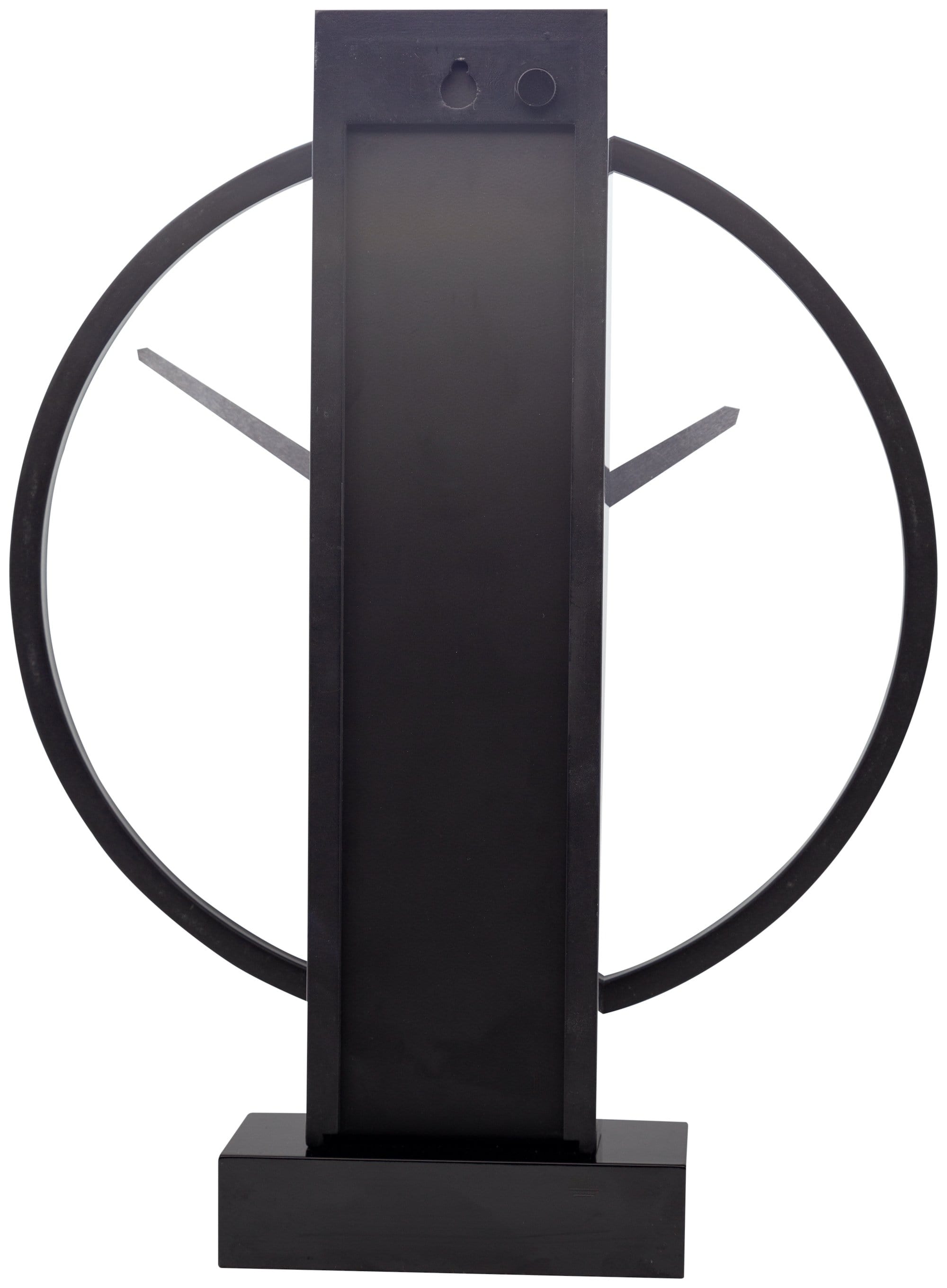 nextime-carl-small-tischuhr-wanduhr-34x27-cm-holz-schwarz image 7