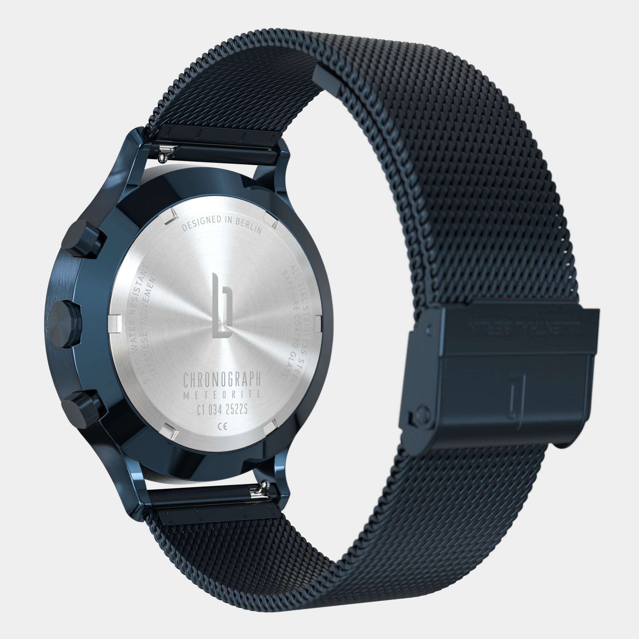 lilienthal-berlin-chronograph-meteorite-stellar-blue-armbanduhr image 8