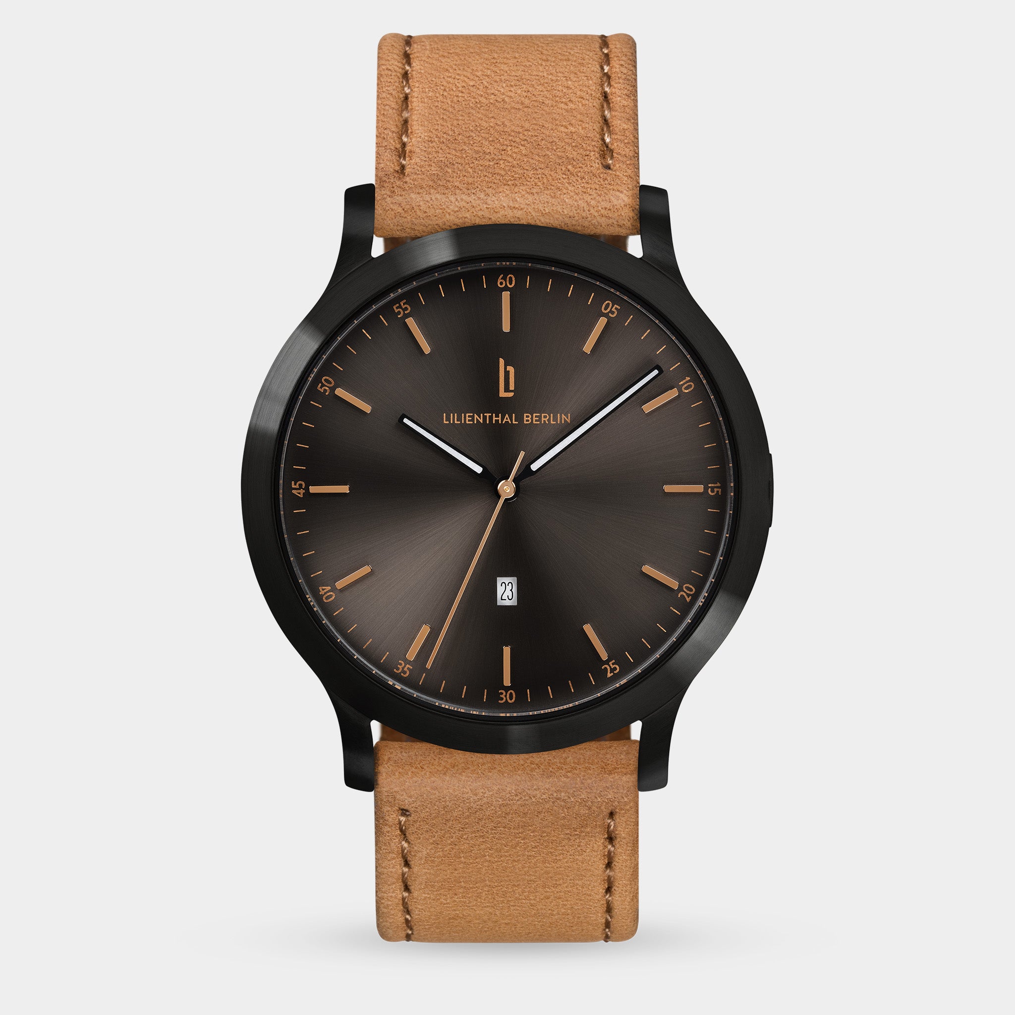 lilienthal-berlin-huxley-black-bronze-uhr-40-mm image 1