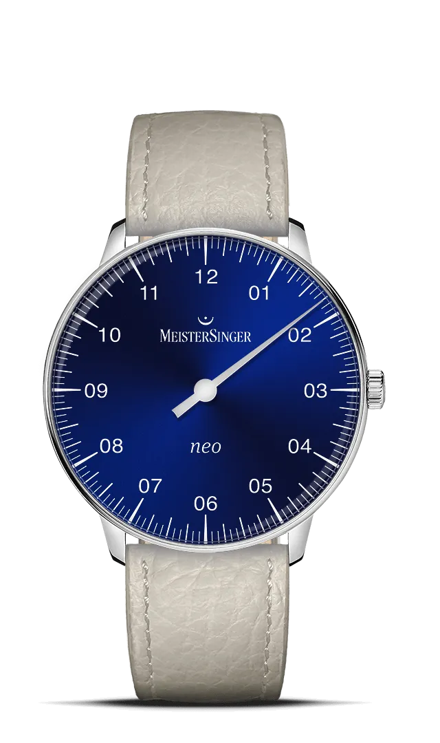 meistersinger-neo-sonnenschliff-blau-einzeiger-armbanduhr-2 image 1