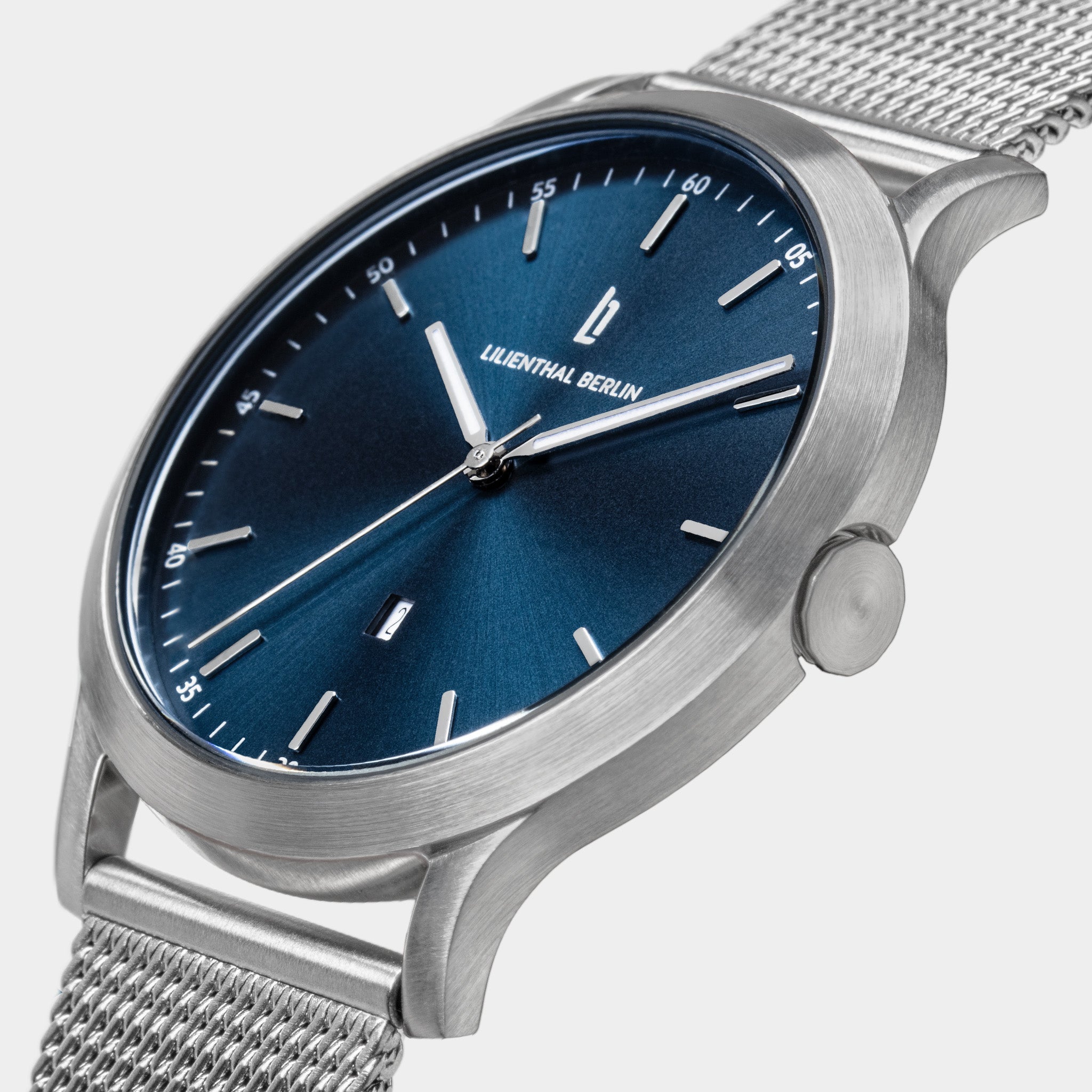 lilienthal-berlin-huxley-silver-blue-armbanduhr-40-mm-3 image 2
