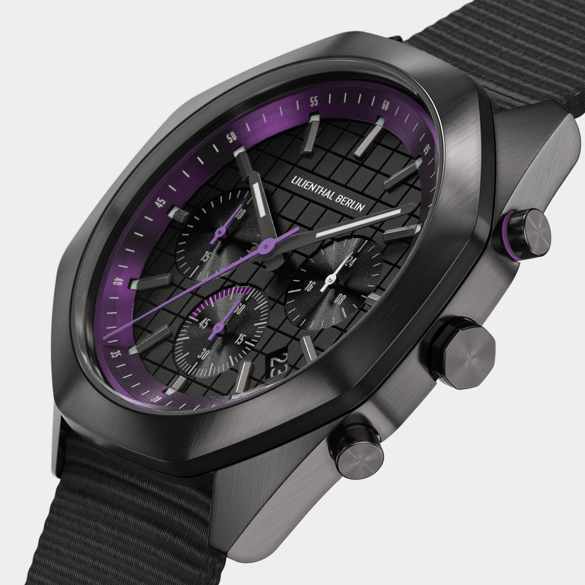 lilienthal-berlin-octachrono-dark-silver-purple-chronograph-40-mm-2 image 2