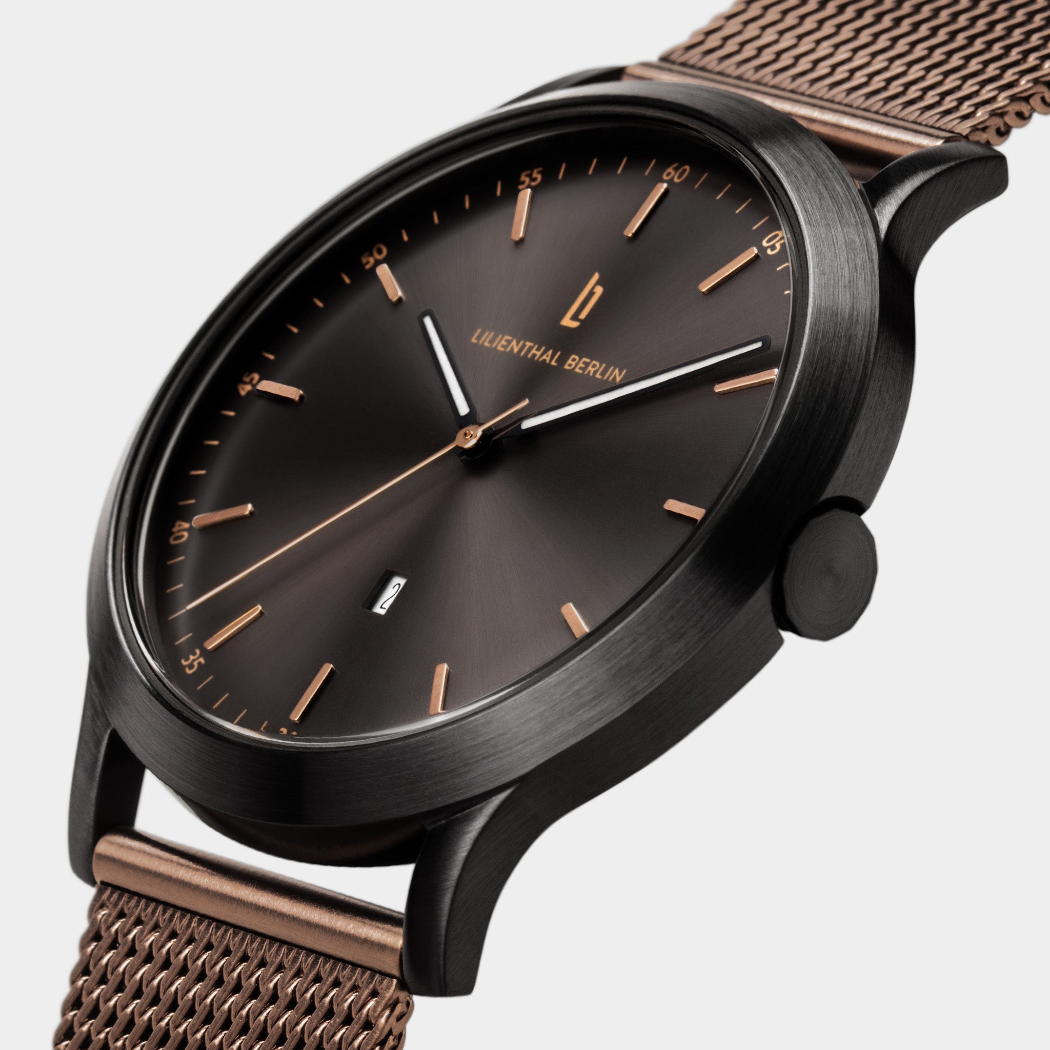 lilienthal-berlin-huxley-armbanduhr-black-bronze-40-mm image 2