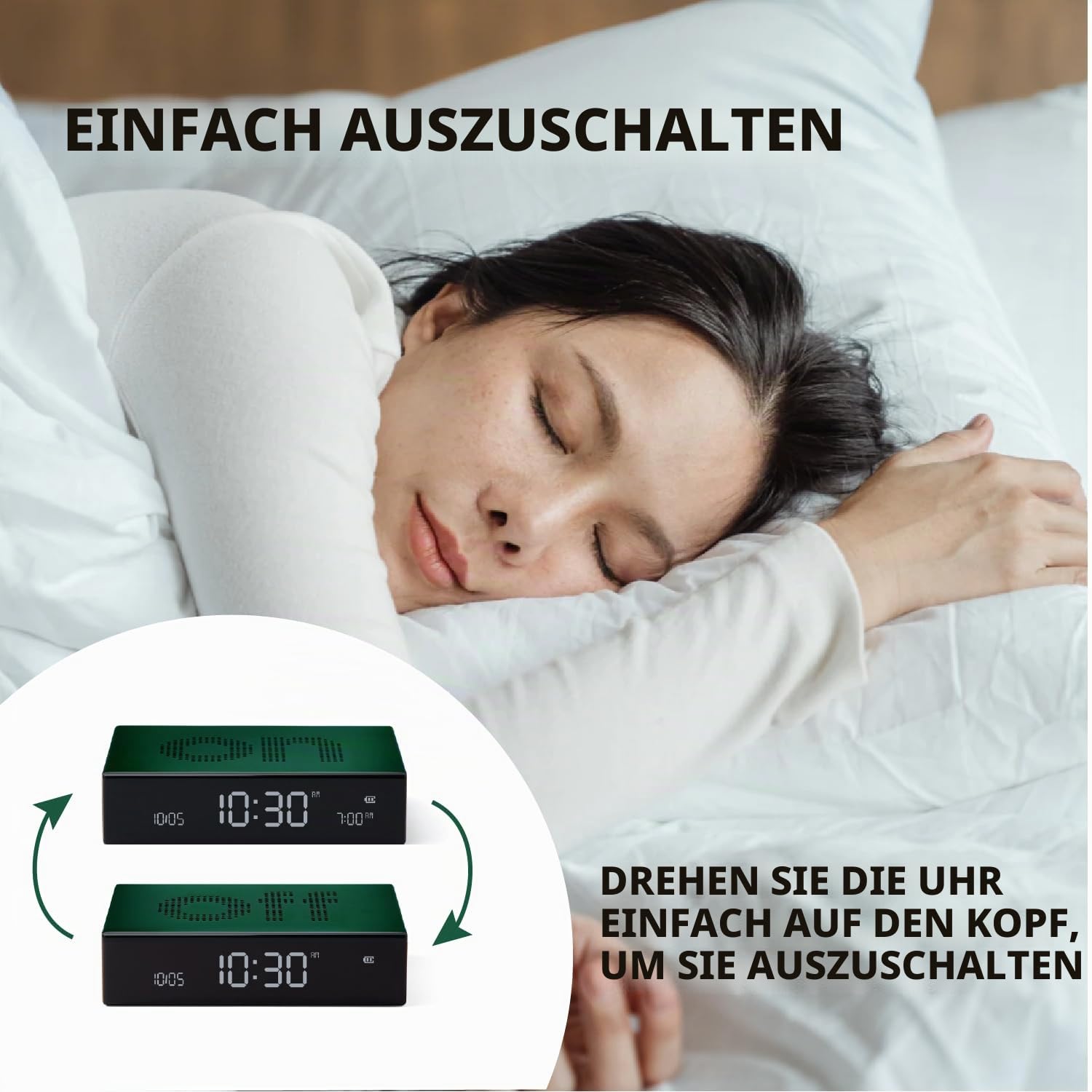 lexon-flip-premium-lcd-wecker-dunkelgr-n-aluminium image 3