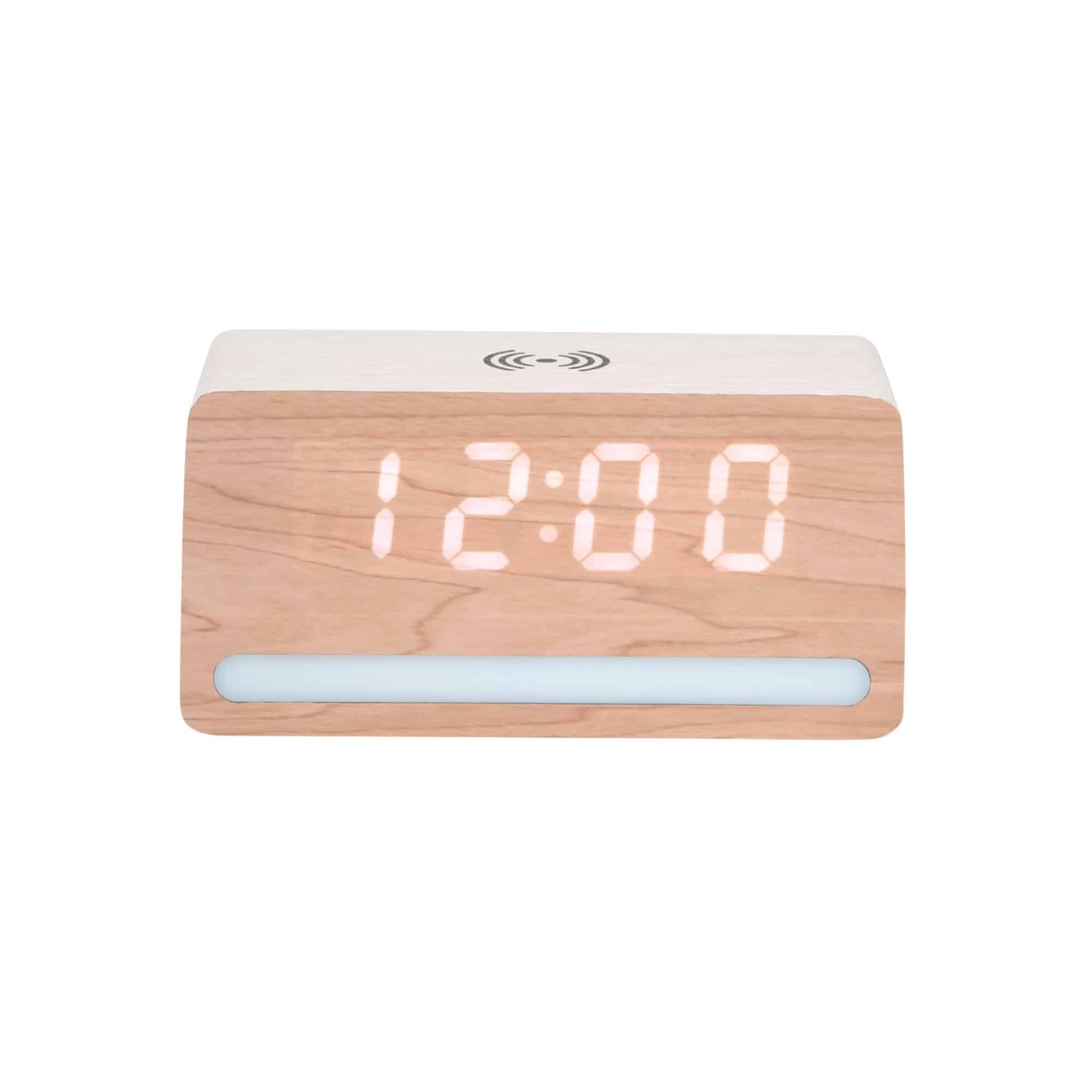 karlsson-retro-led-wecker-wei-mit-handy-ladefunktion-10x16-5x7-5cm image 5