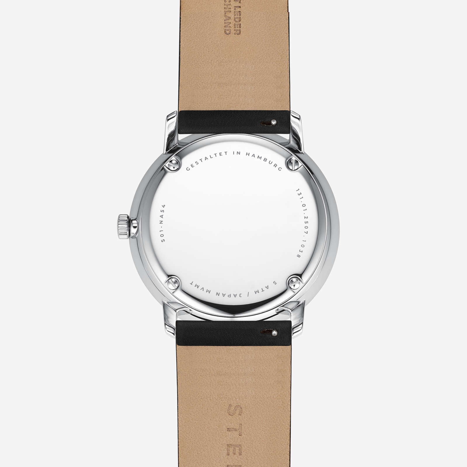 sternglas-naos-sandbraun-38-mm-quarzuhr-leder-unisex image 4