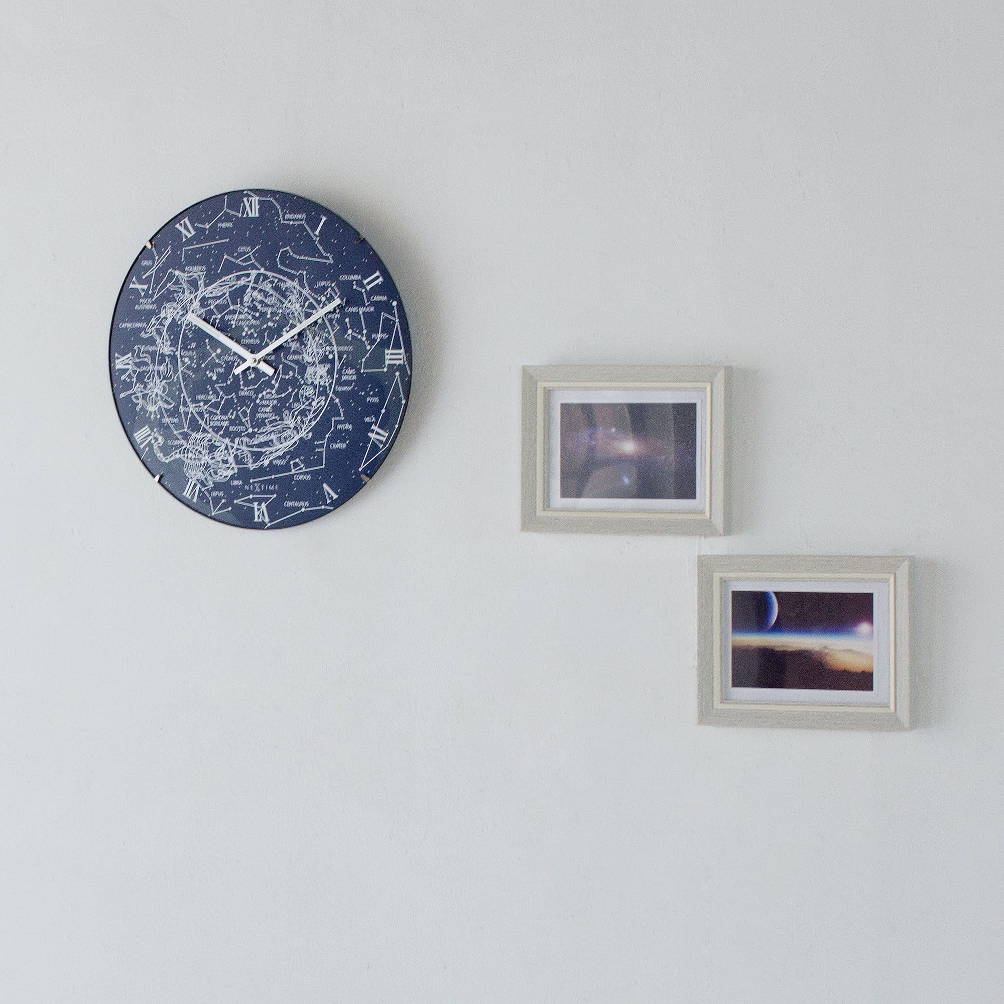nextime-milky-way-dome-wanduhr-35-6-cm-glow-in-the-dark-mit-glas-dome image 5