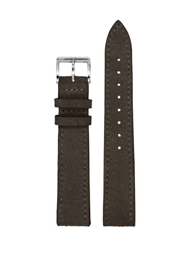 meistersinger-velourslederband-uhrenarmband image 1