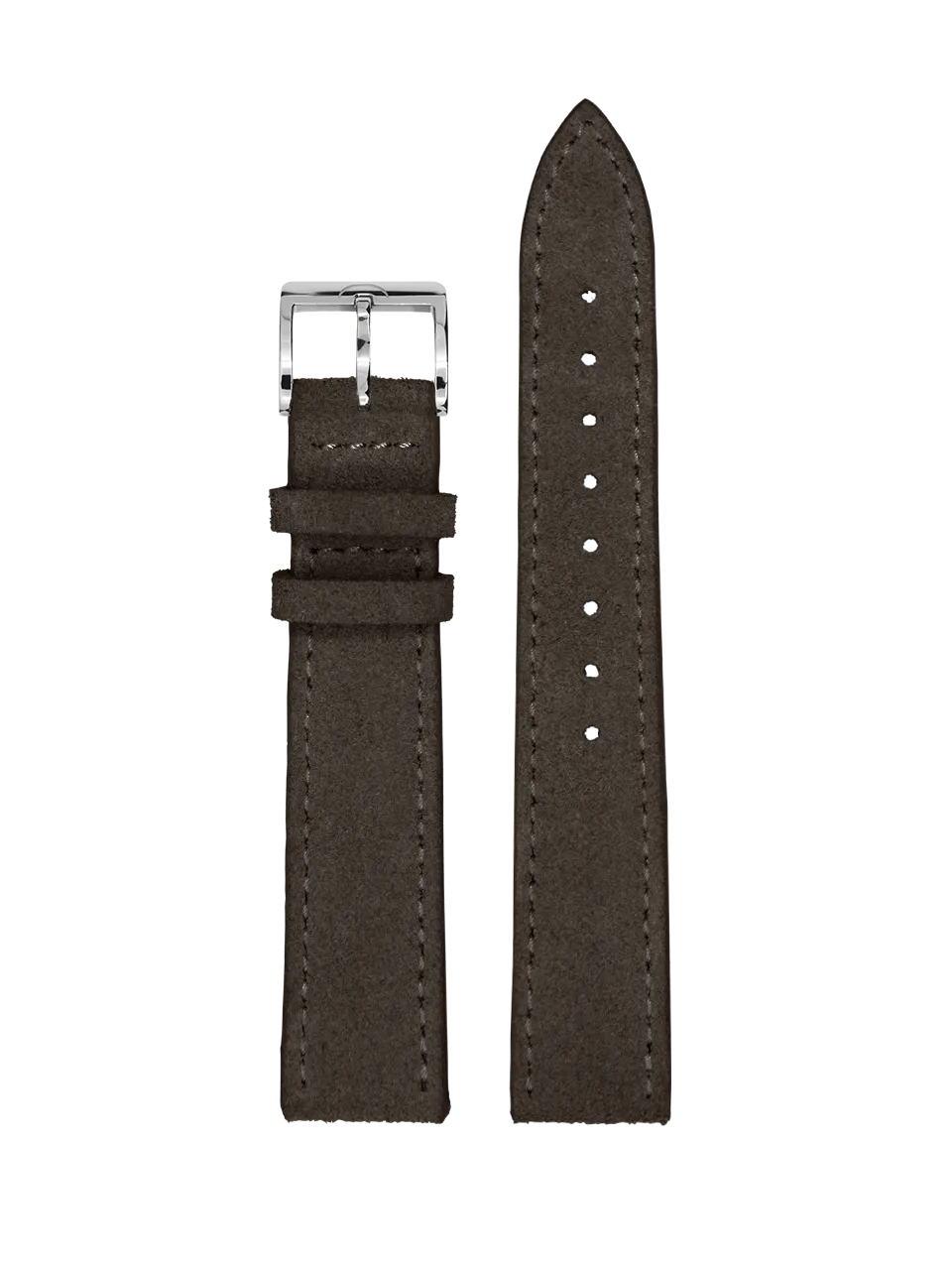 meistersinger-velourslederband-uhrenarmband image 1