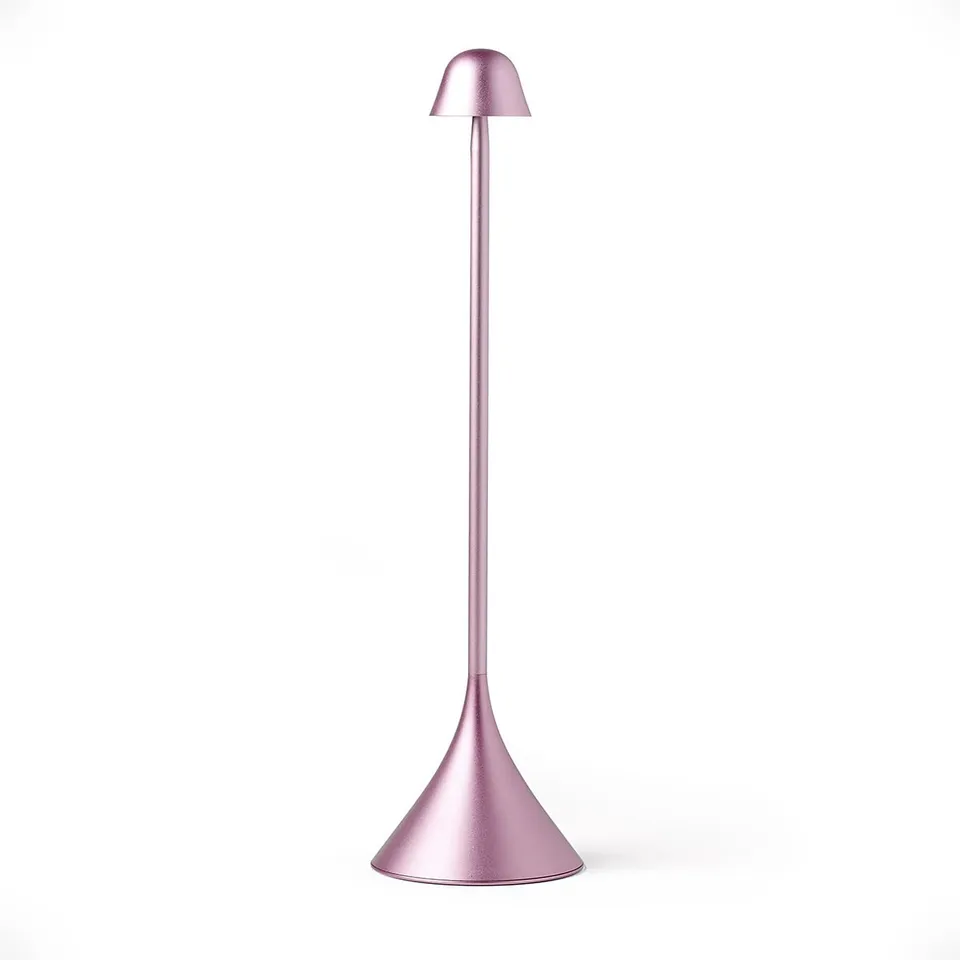 lexon-steli-bell-led-tischlampe-rosa-dimmbar-9-farben-ipx4 image 1