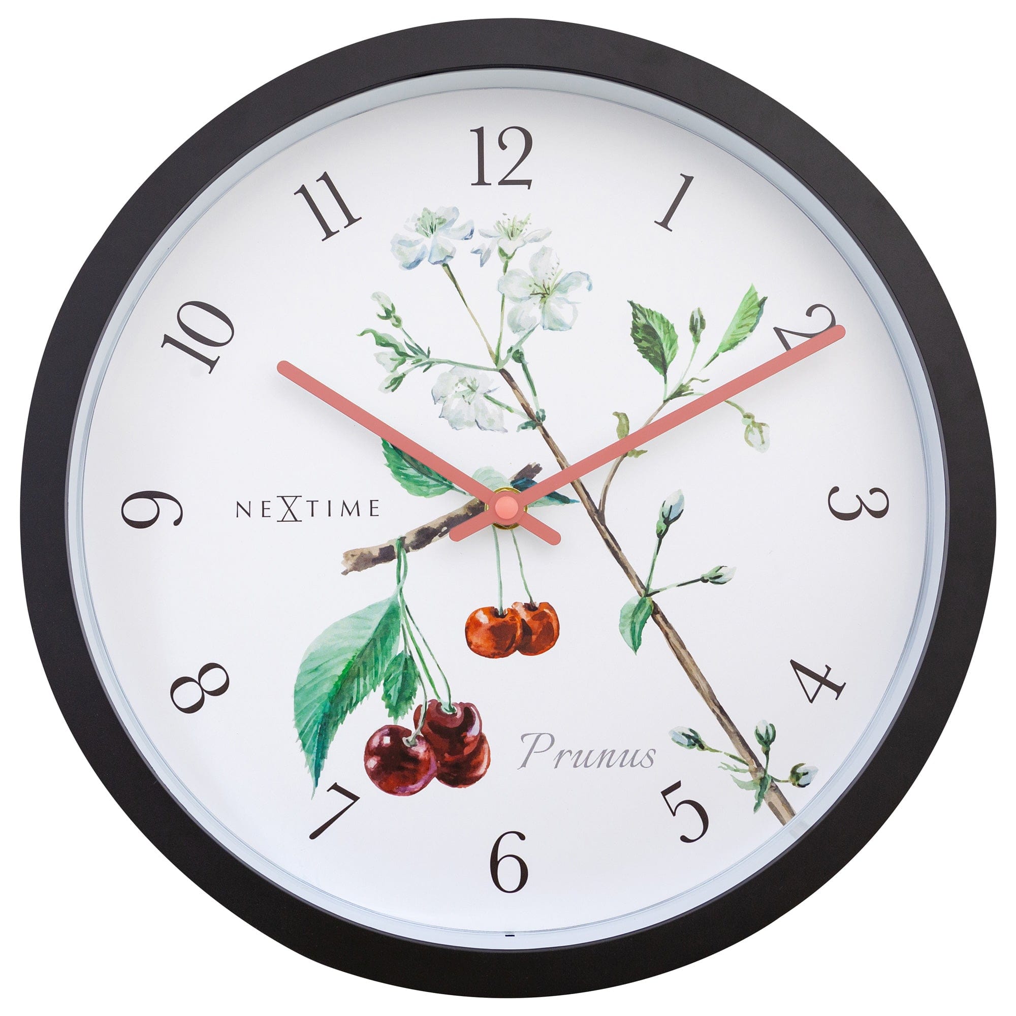 nextime-prunus-outdoor-wanduhr-30-5-cm-wetterfest-schwarz image 1