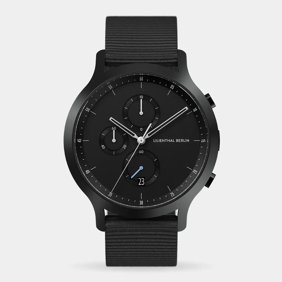 lilienthal-berlin-chronograph-all-black-2 image 1