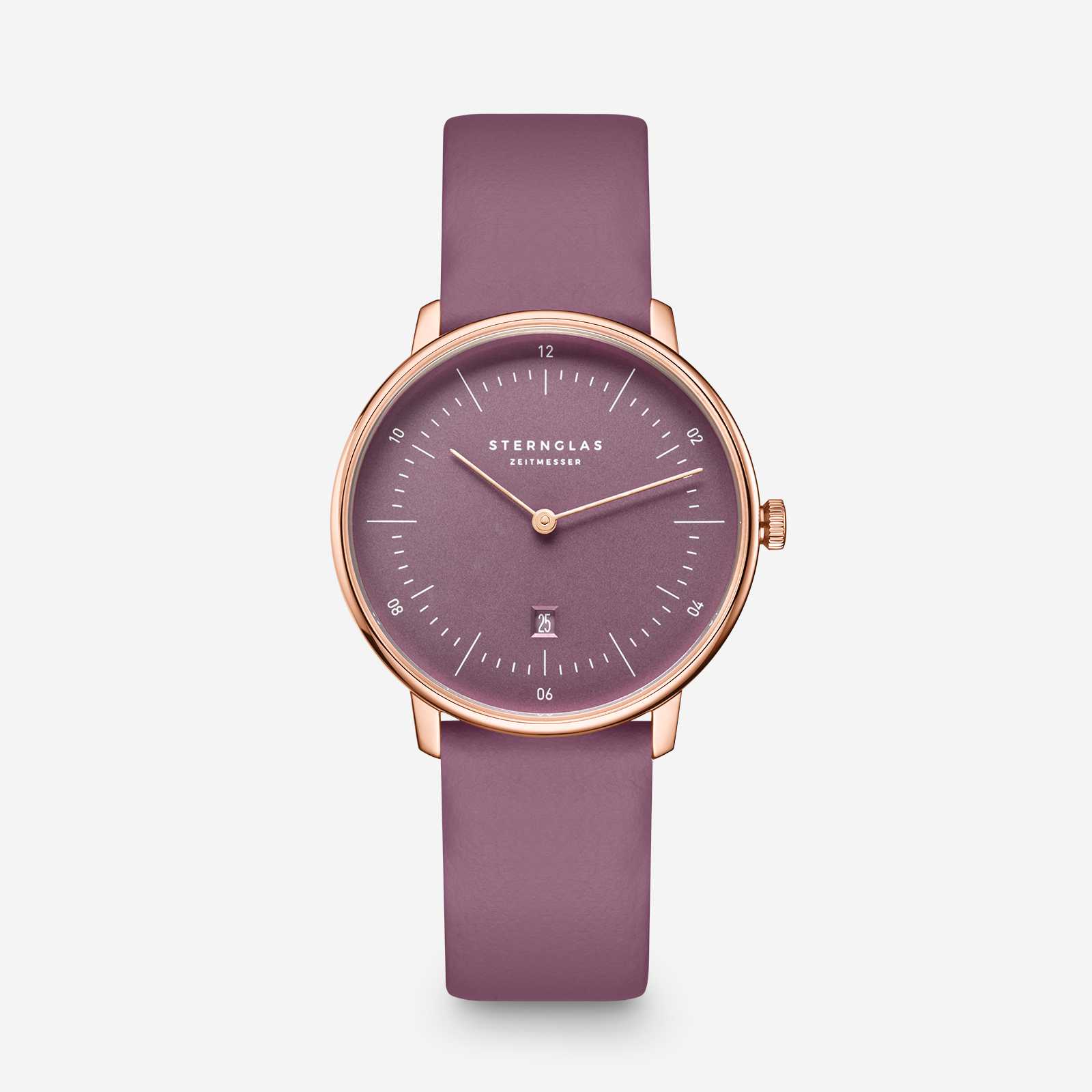 sternglas-naos-xs-edition-flora-damenuhr-33-mm-lavendel image 1
