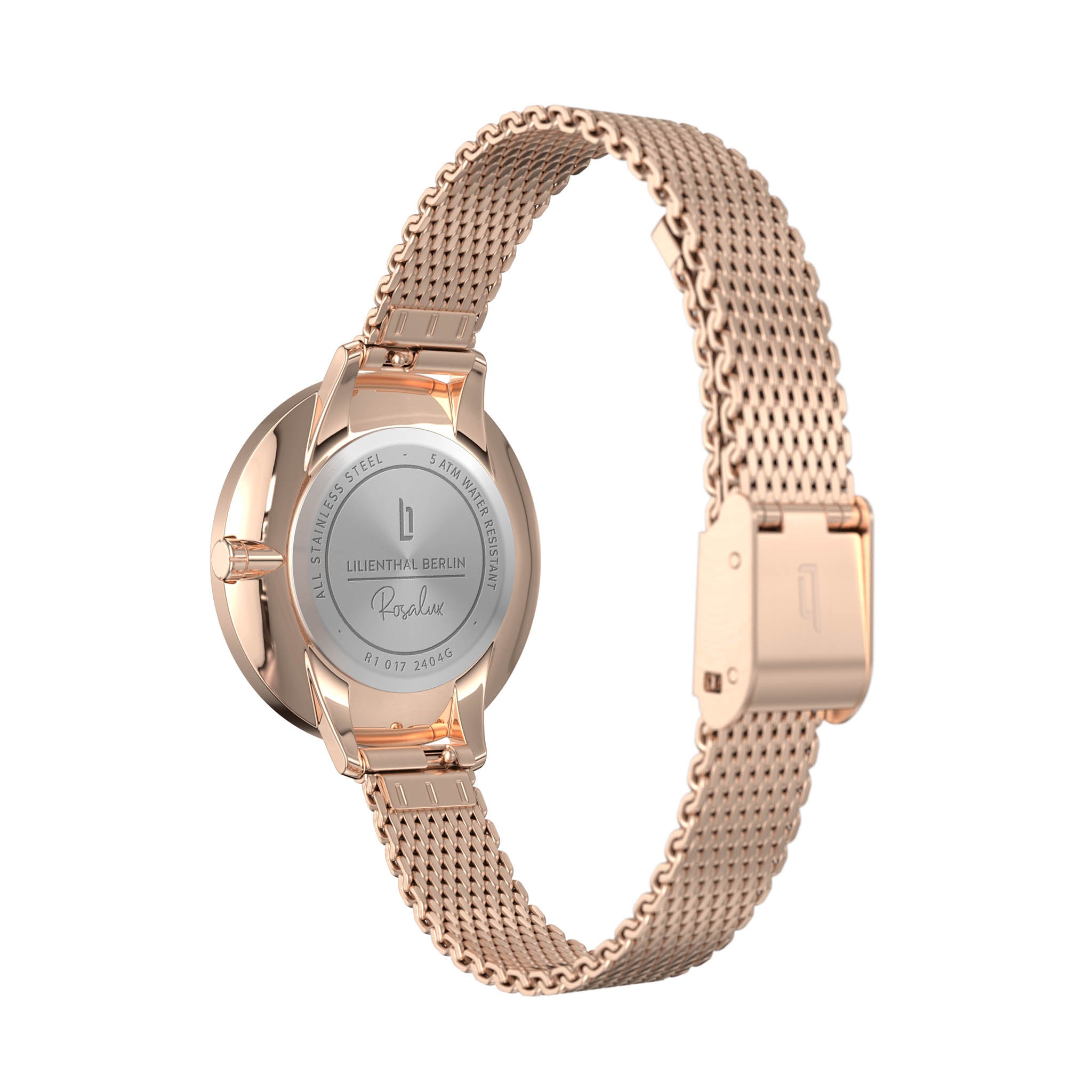 lilienthal-berlin-rosalux-quarz-uhr-rosegold-burgundy-30-mm image 7