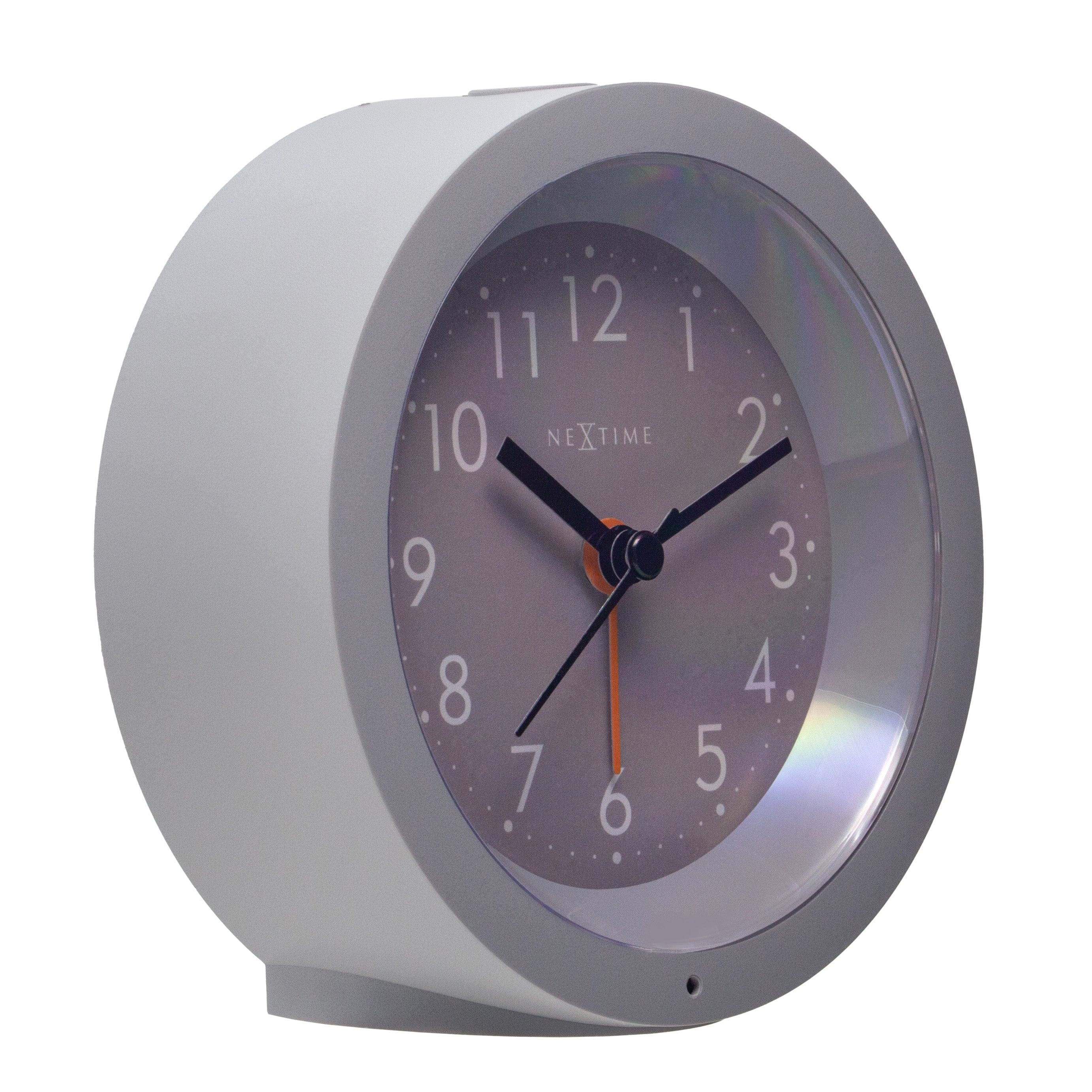 nextime-circle-wecker-tischuhr-10-5-cm-mit-licht-zifferblatt-leise image 2