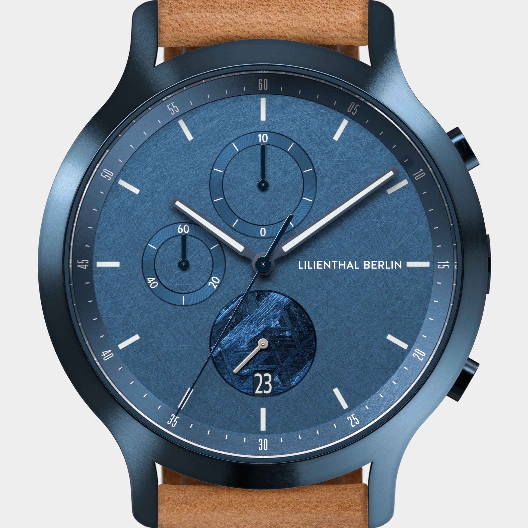 lilienthal-berlin-chronograph-meteorite-stellar-blue-chronograph-mit-meteorit image 6