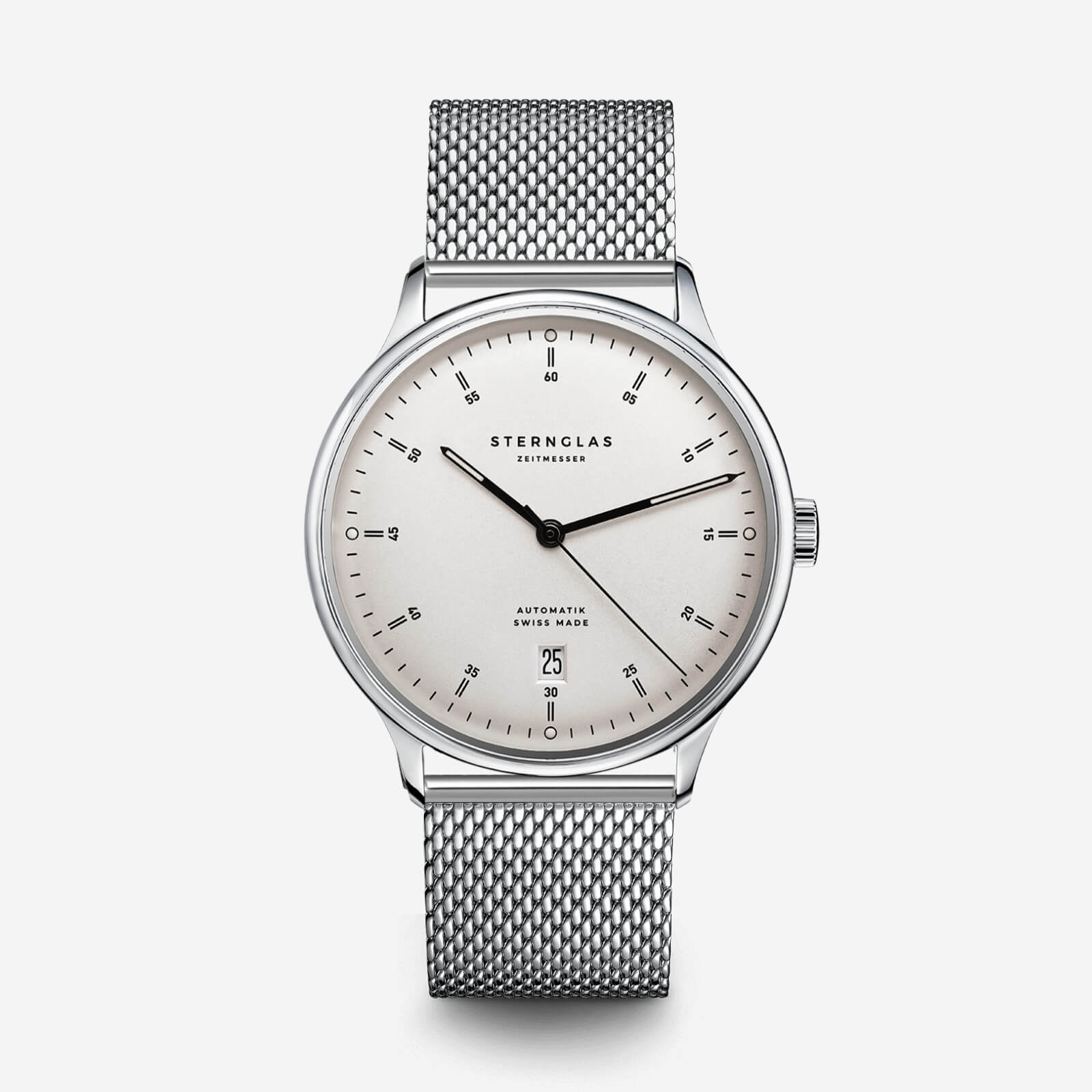 sternglas-milanaise-20-edelstahl-uhrenarmband-silber-20-mm image 7