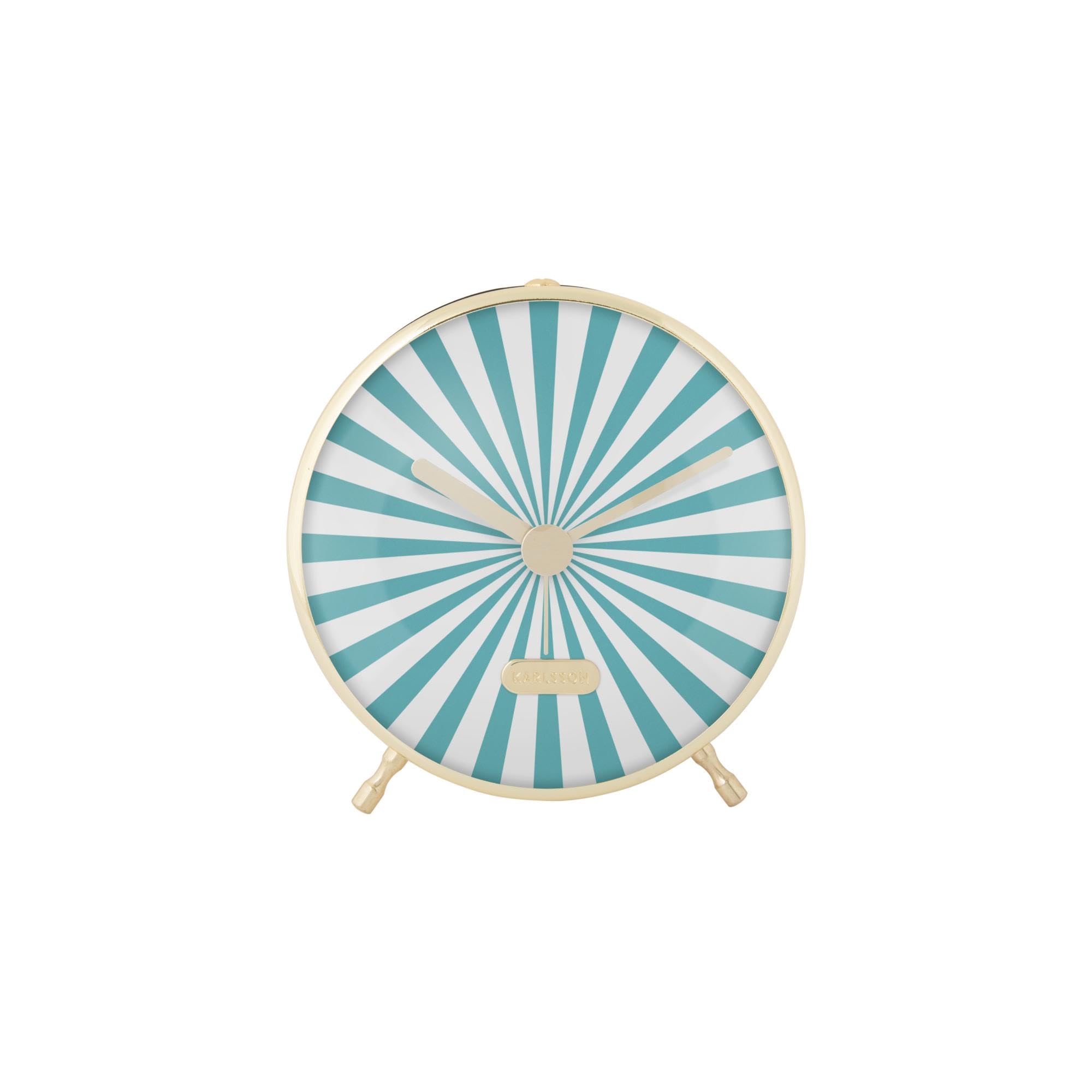 karlsson-candy-swirl-wecker-blau-12-5x3-7x12-5-cm image 1