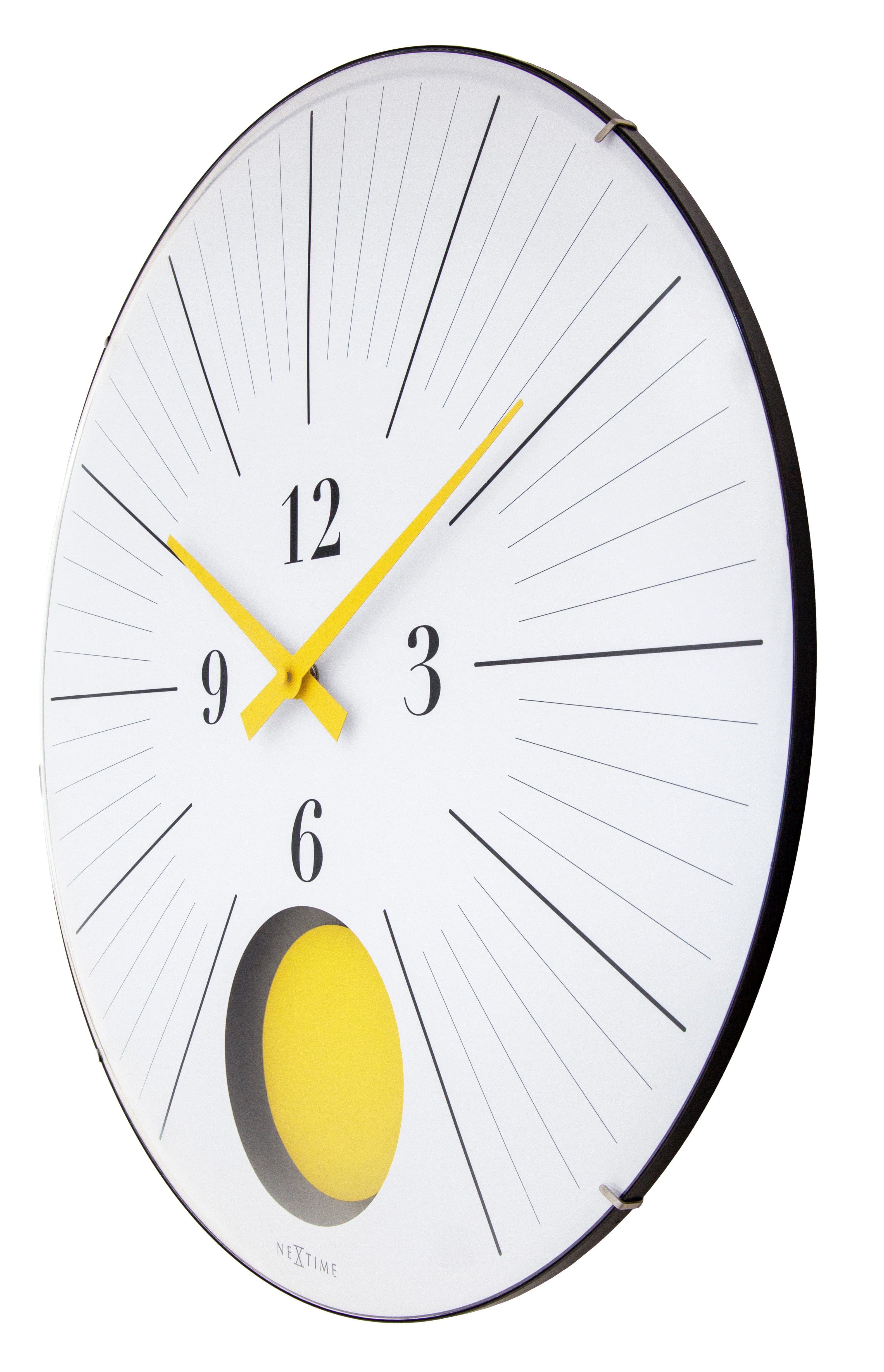 nextime-duomo-50-pendulum-wanduhr-analog-50-cm-pendel-glas image 5
