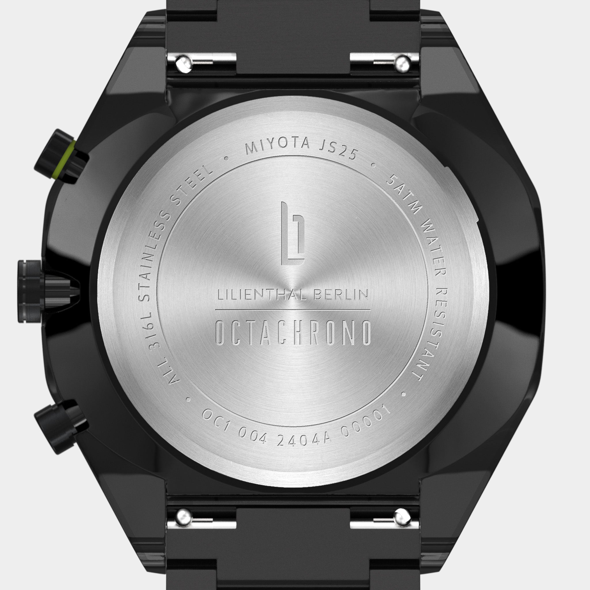 lilienthal-berlin-octachrono-black-lime-chronograph-herrenuhr-40-mm image 8