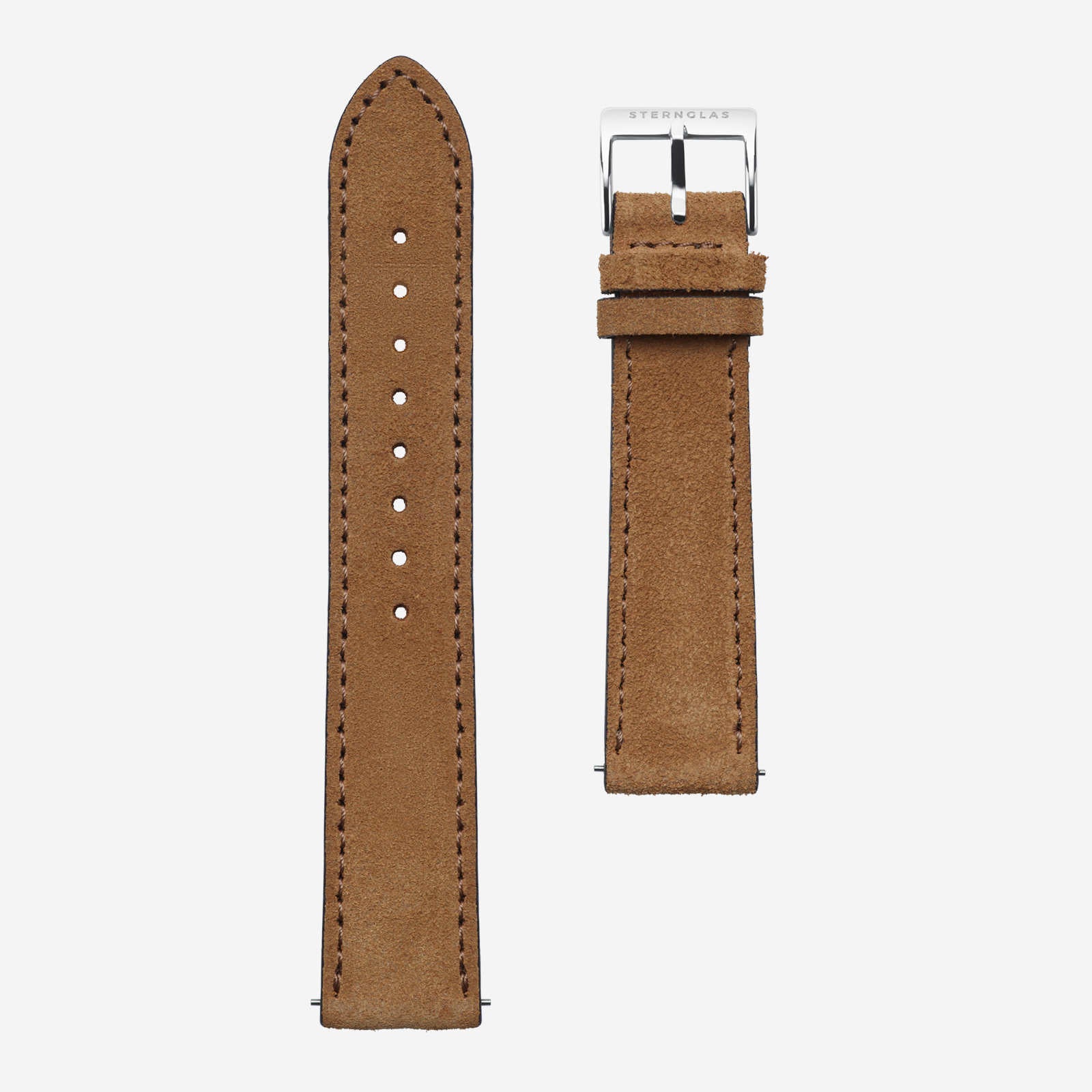 sternglas-wildleder-20-uhrenarmband-20-mm-braun image 2