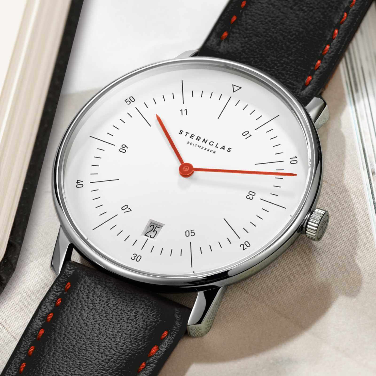 sternglas-naos-edition-bremen-herrenuhr-38-mm-rot image 7