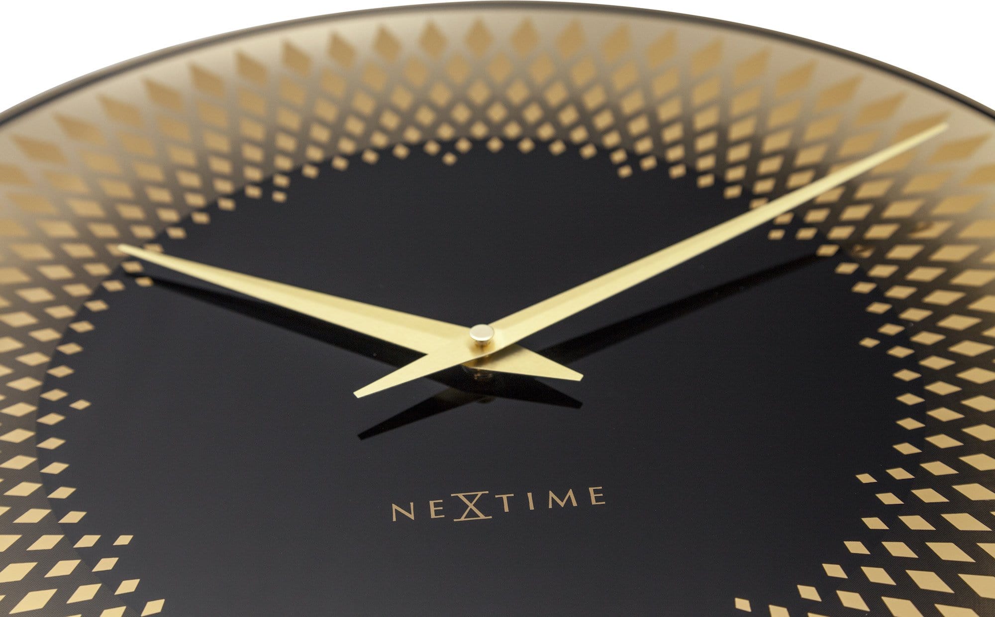 nextime-sahara-wanduhr-43-cm-glas-kupfer-lautlos image 3