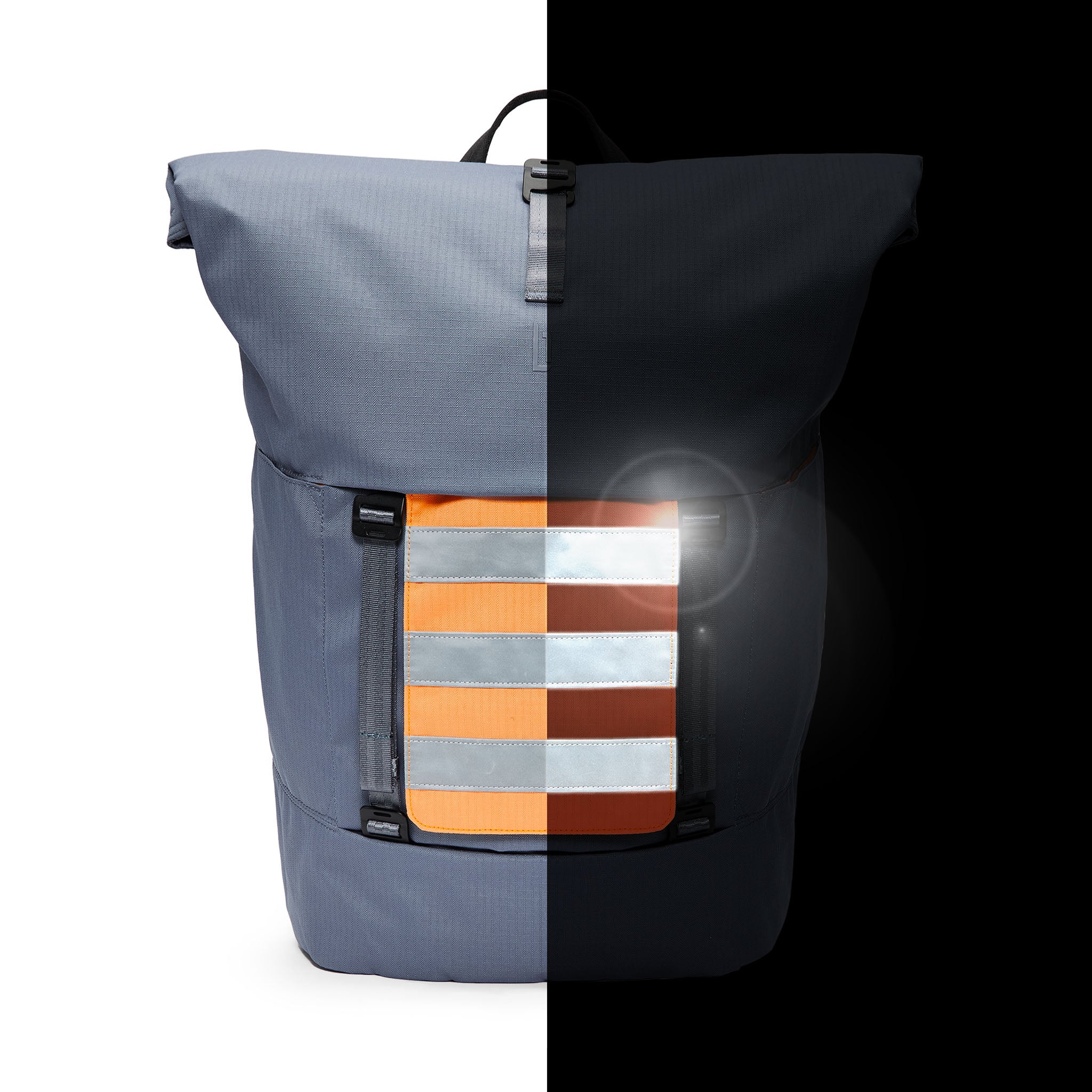 lilienthal-berlin-urbaneer-rolltop-rucksack-slate-blue image 5