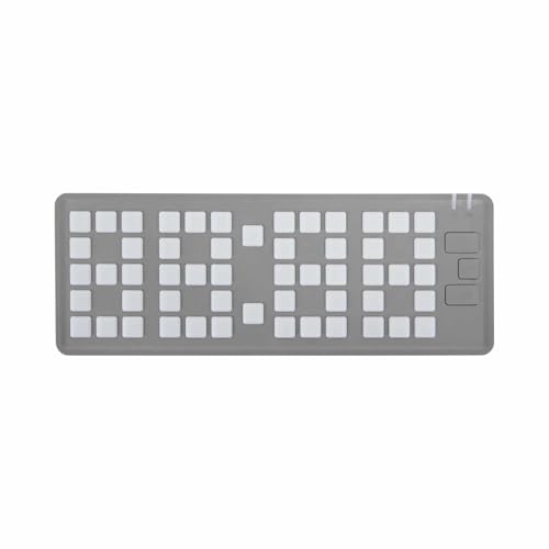 karlsson-keyboard-led-wecker-hellgrau image 7