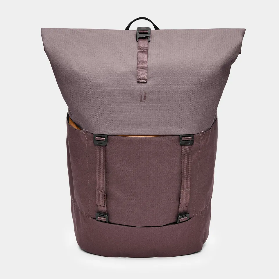 lilienthal-berlin-urbaneer-rolltop-aubergine-rucksack-24-29-l image 1
