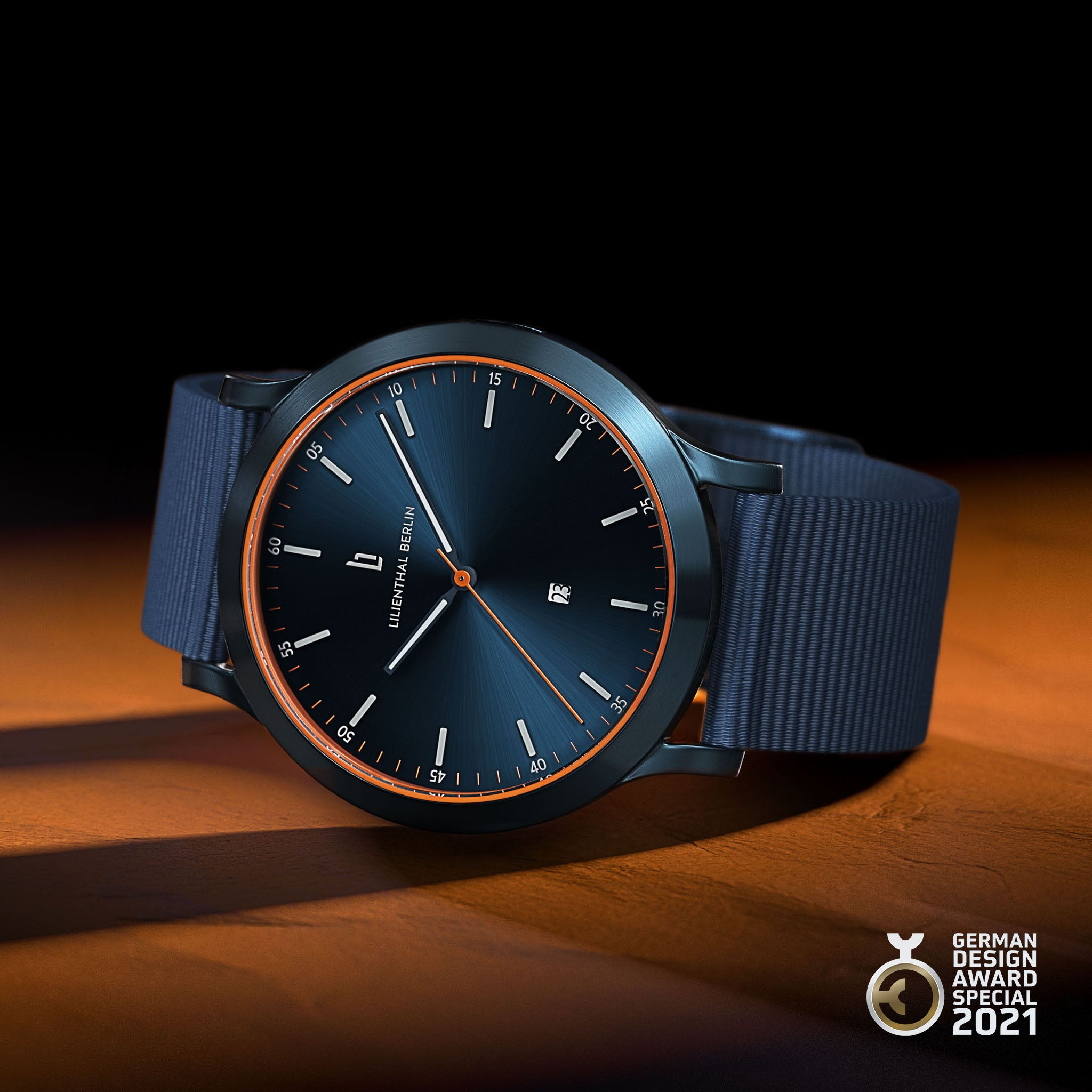 lilienthal-berlin-huxley-blue-orange-armbanduhr-40-mm image 3