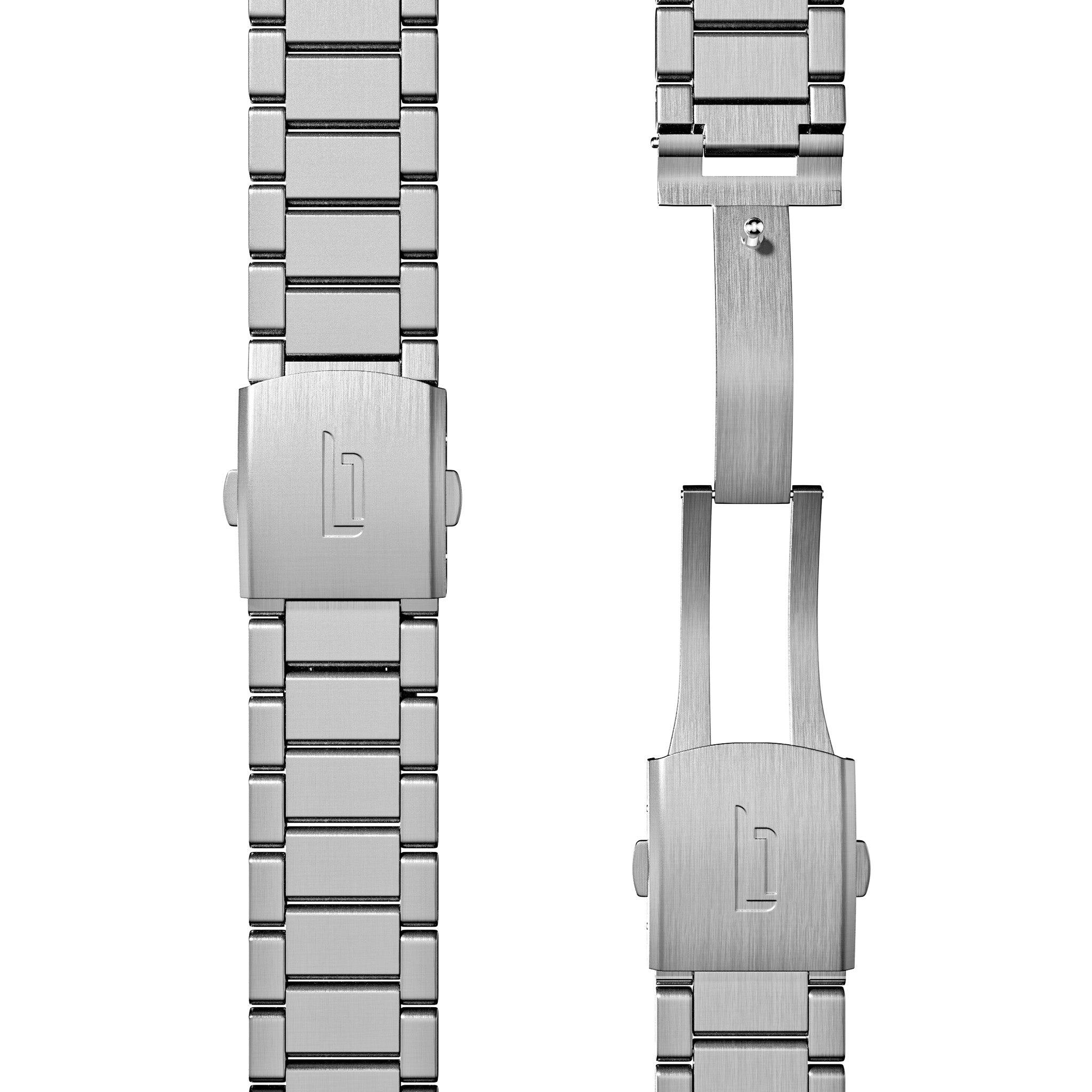 lilienthal-berlin-edelstahl-armband-silver-brushed-f-r-lilienthal-1 image 3