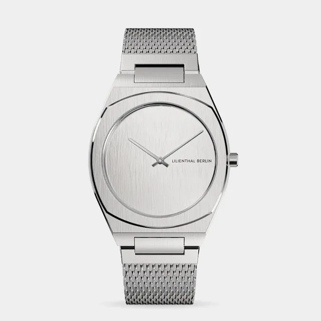 lilienthal-berlin-nuvora-quarz-uhr-mono-silver-34-mm image 1
