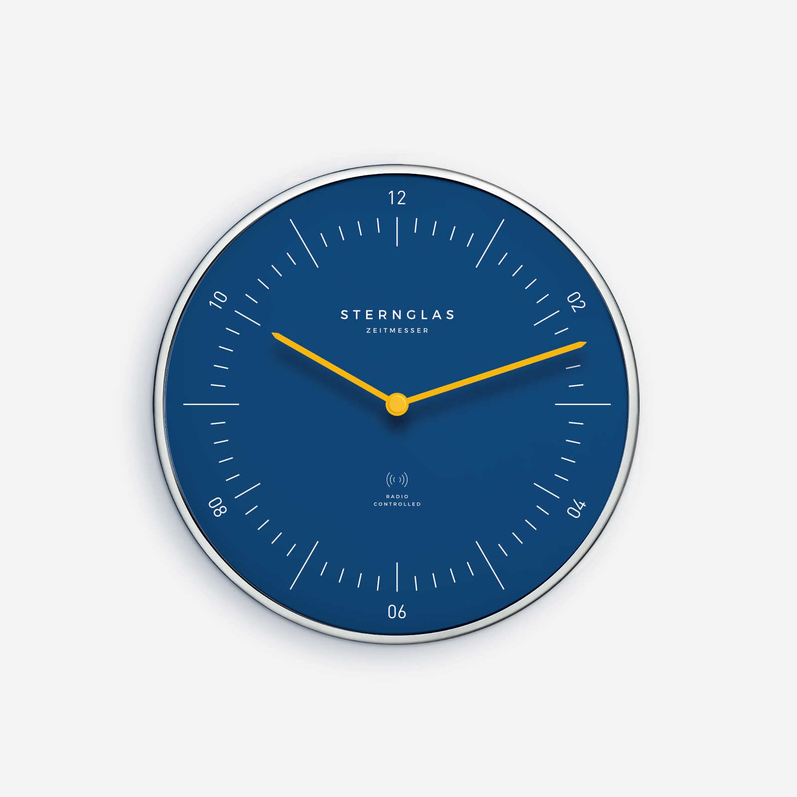 sternglas-naos-funk-wanduhr-k-stenblau-aluminium image 1