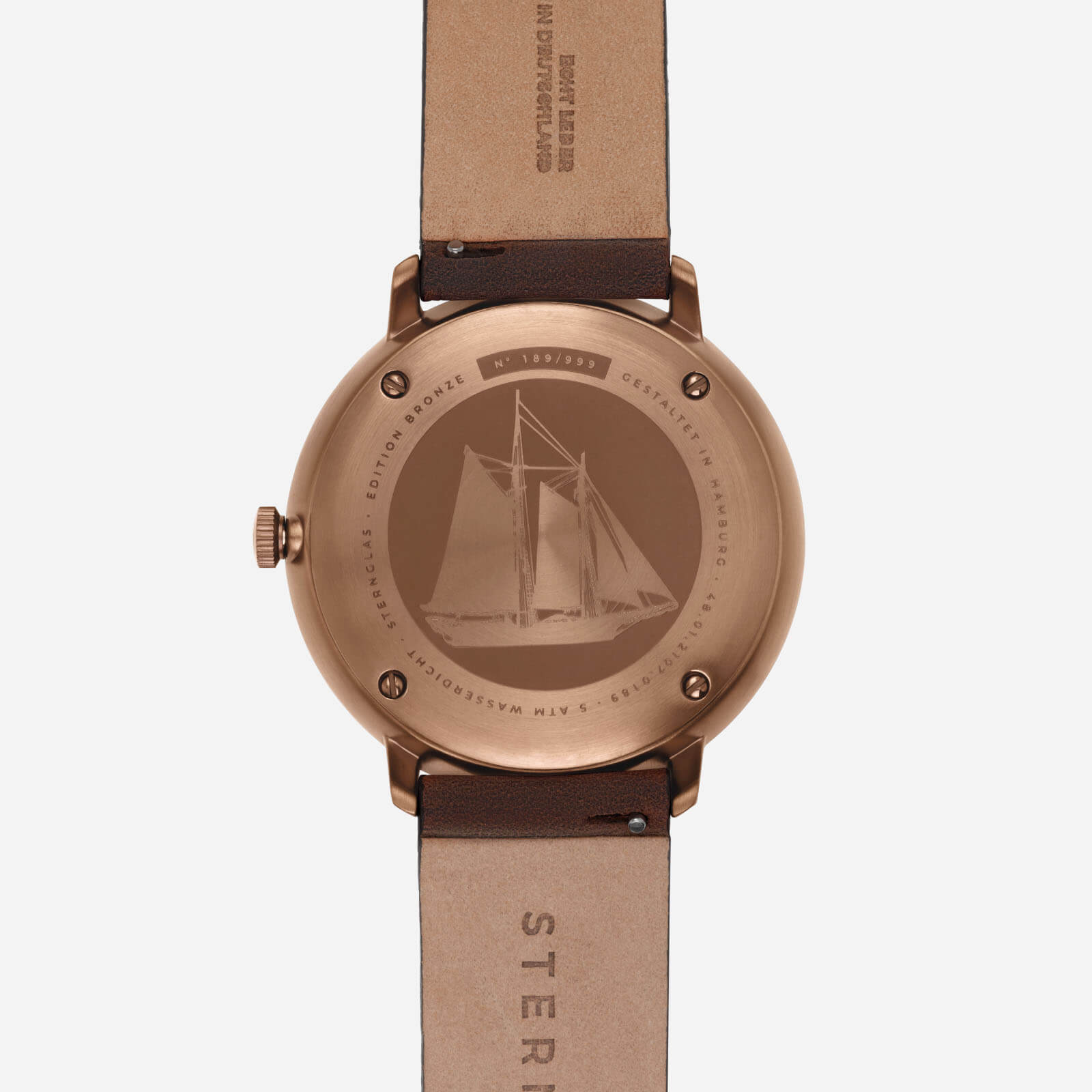 sternglas-hamburg-edition-bronze-quarzuhr-42-mm image 4
