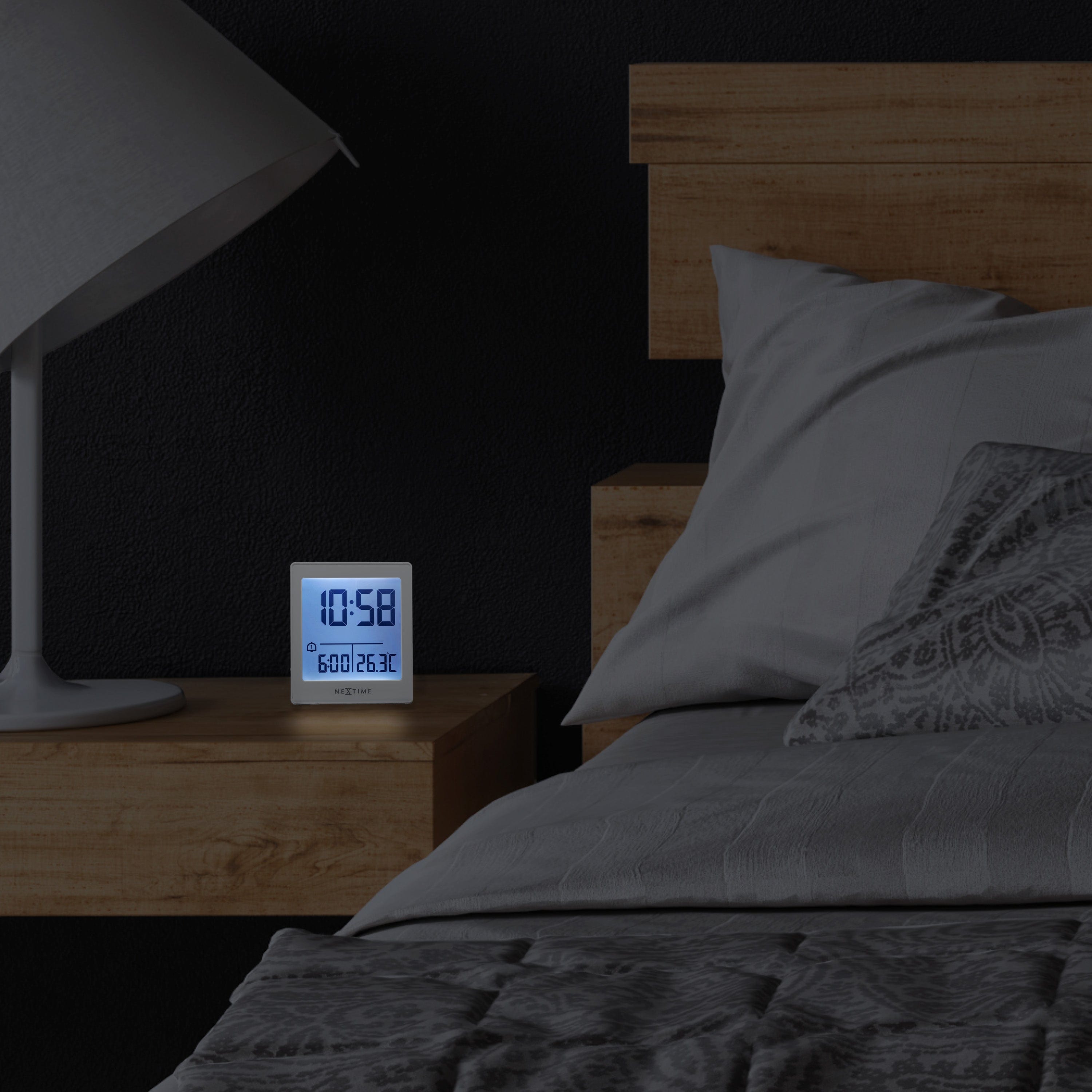 nextime-wake-up-digitaler-tischwecker-7-7x8-9x3cm-rcc-funk-temperatur-schwarz-we image 7