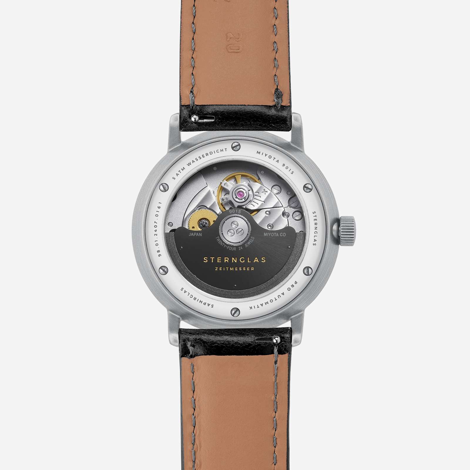 sternglas-naos-pro-edition-tuxberg-unisex-automatikuhr-38-mm-eisblau image 7